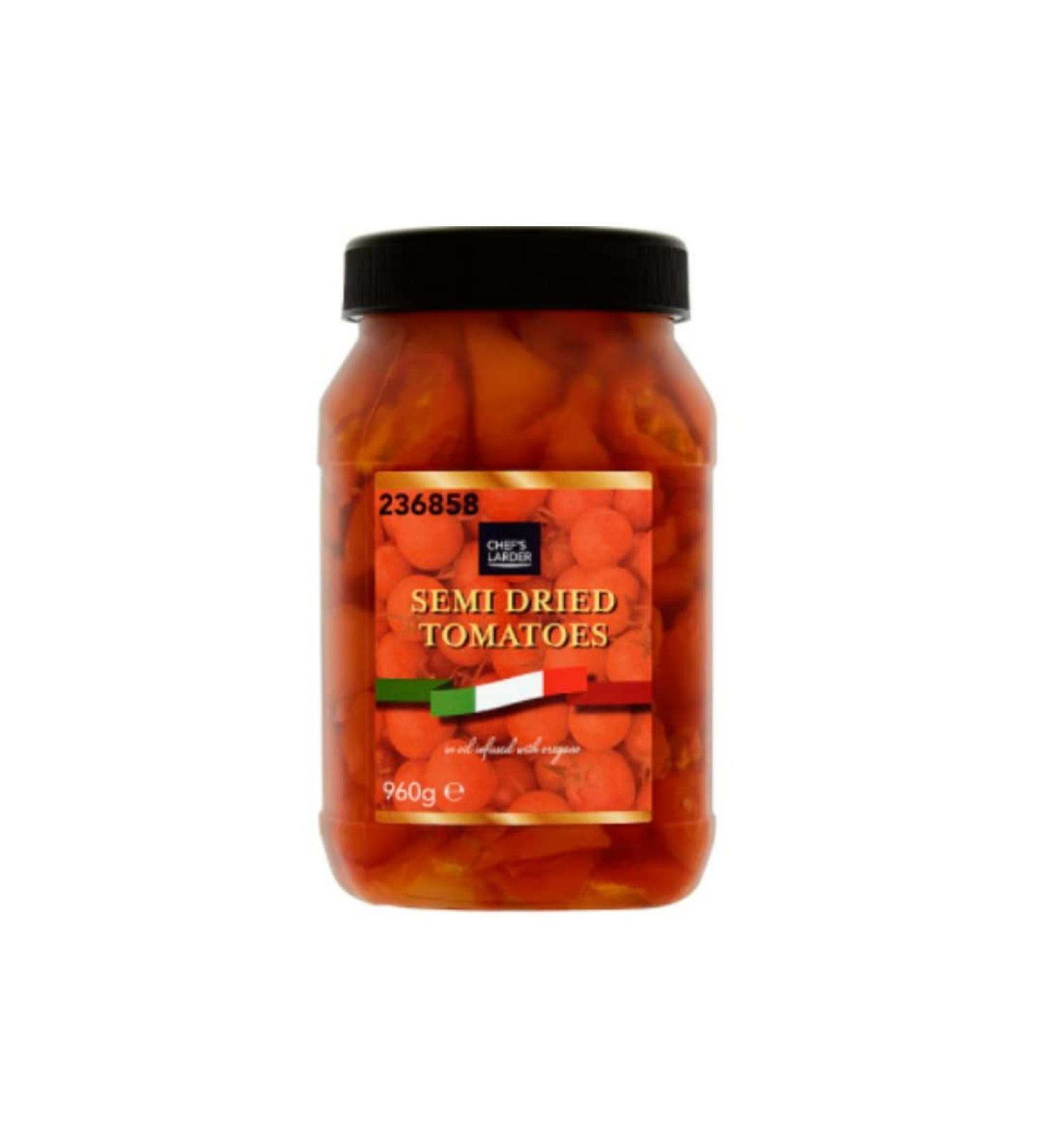 Chef's Larder Semi Dried Tomatoes in Oil 960g x 6