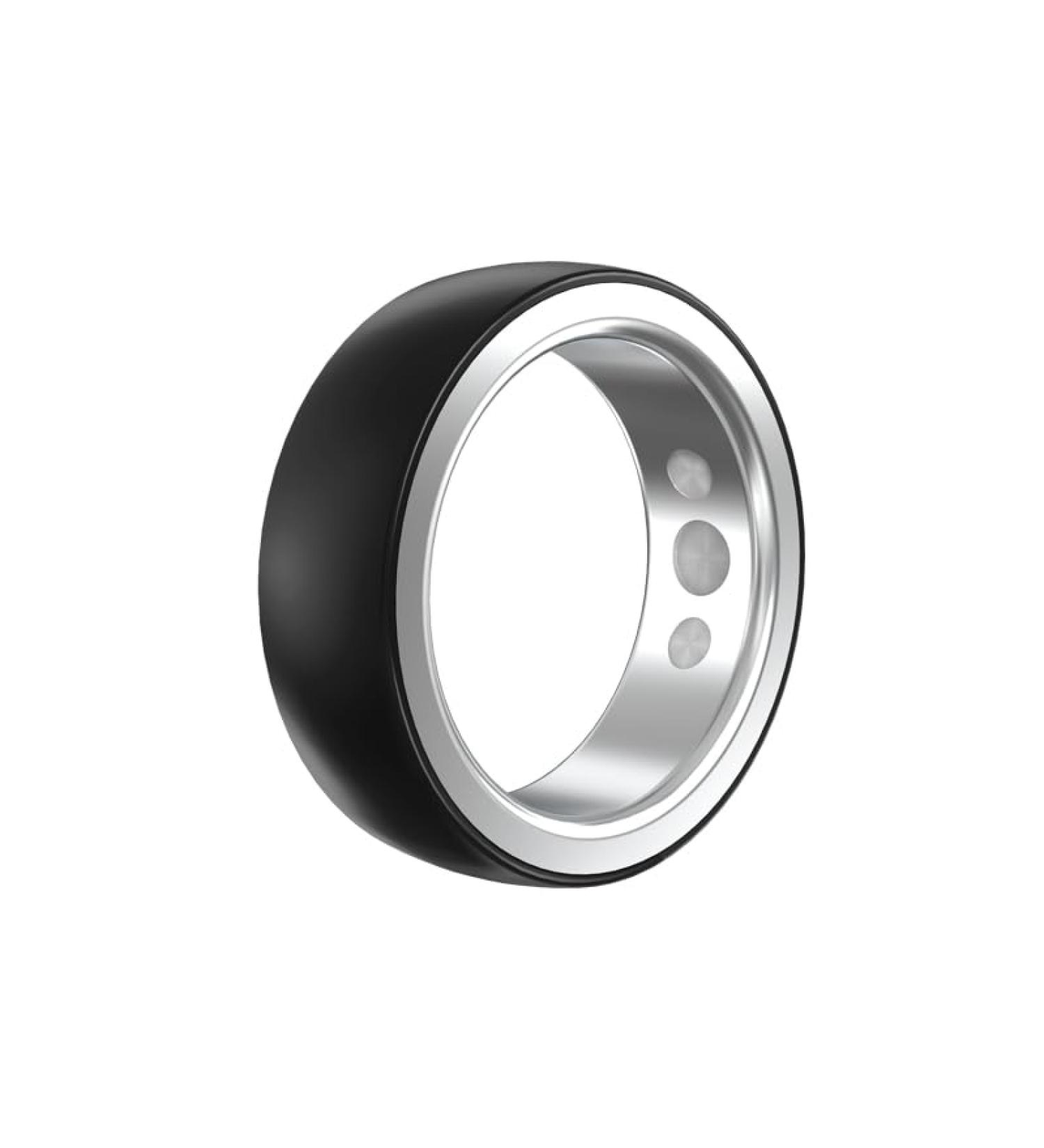 Smart Ring Health Fitness Tracker for Women & Men Continuously Records Sleep Quality Heart Rate Temperature Blood Oxygen and Pedometer Gift 10 Black - Buy Online on GoSupps.com