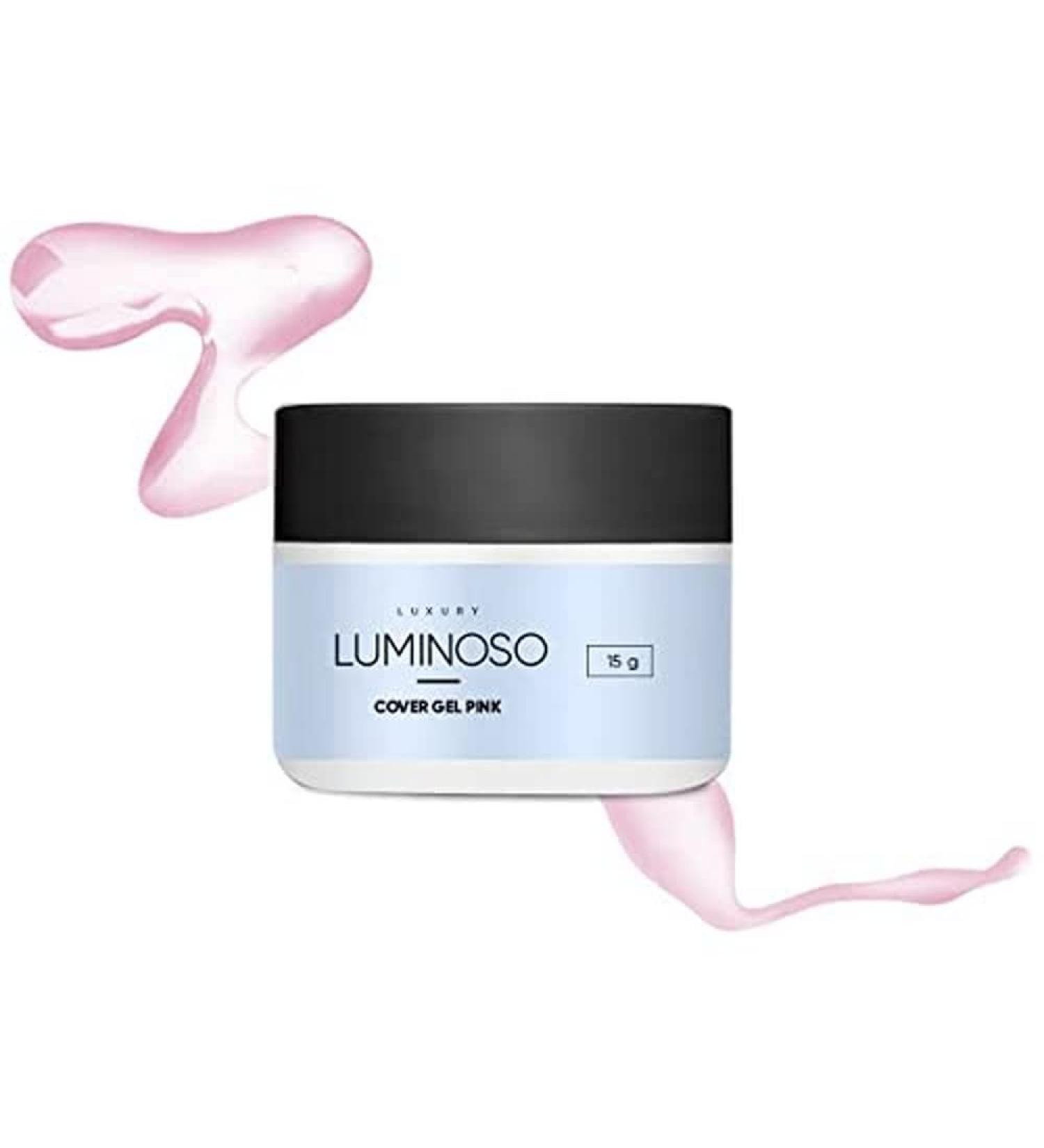 Mistero Milano Luminoso-Agriculture for Geln gel-Builder Gel-Gel Nails-Nail extension-with Thixotropy effect-Rosa 15g Luminoso 15 ml (1 Pack)