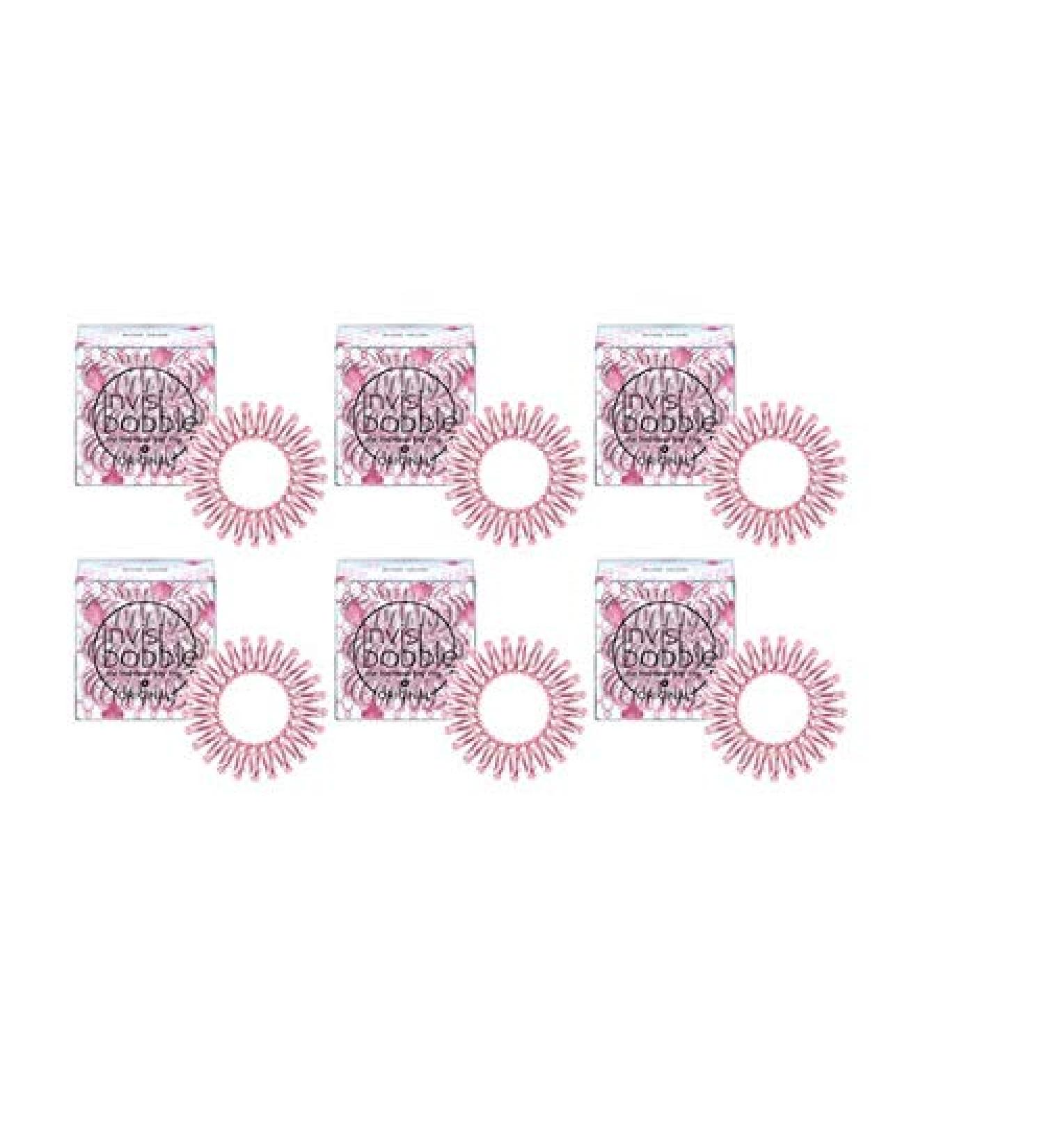 Invisibobble Original Hair Tie - Rose Muse Pack of 3 | Durable & Tangle-Free Hair Accessories - Shop Internationally - Buy Online on GoSupps.com