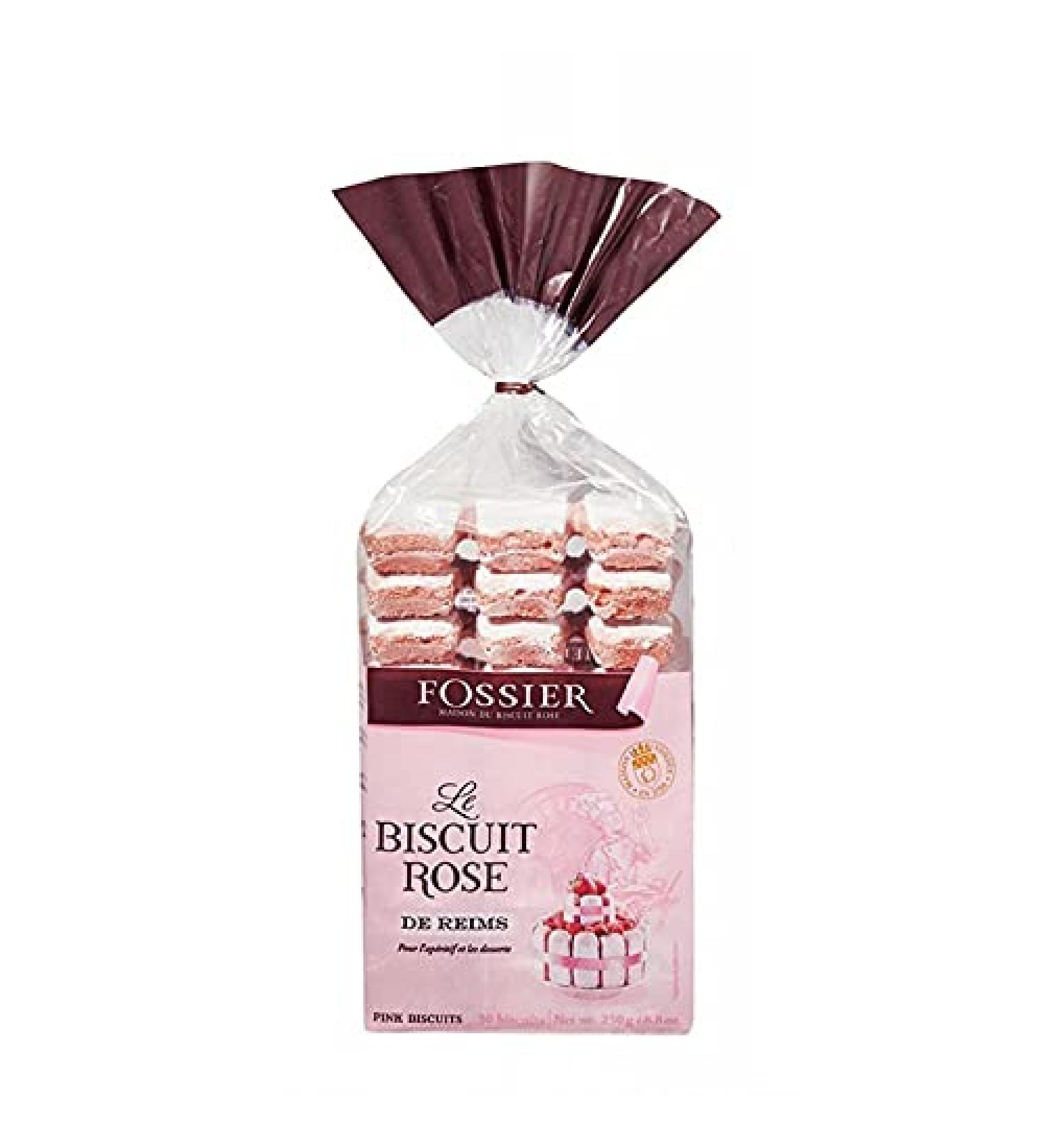 Fossil Biscuits Pink De Reims Fossil Biscuit 250 g Pack of 3 - Buy Online on GoSupps.com