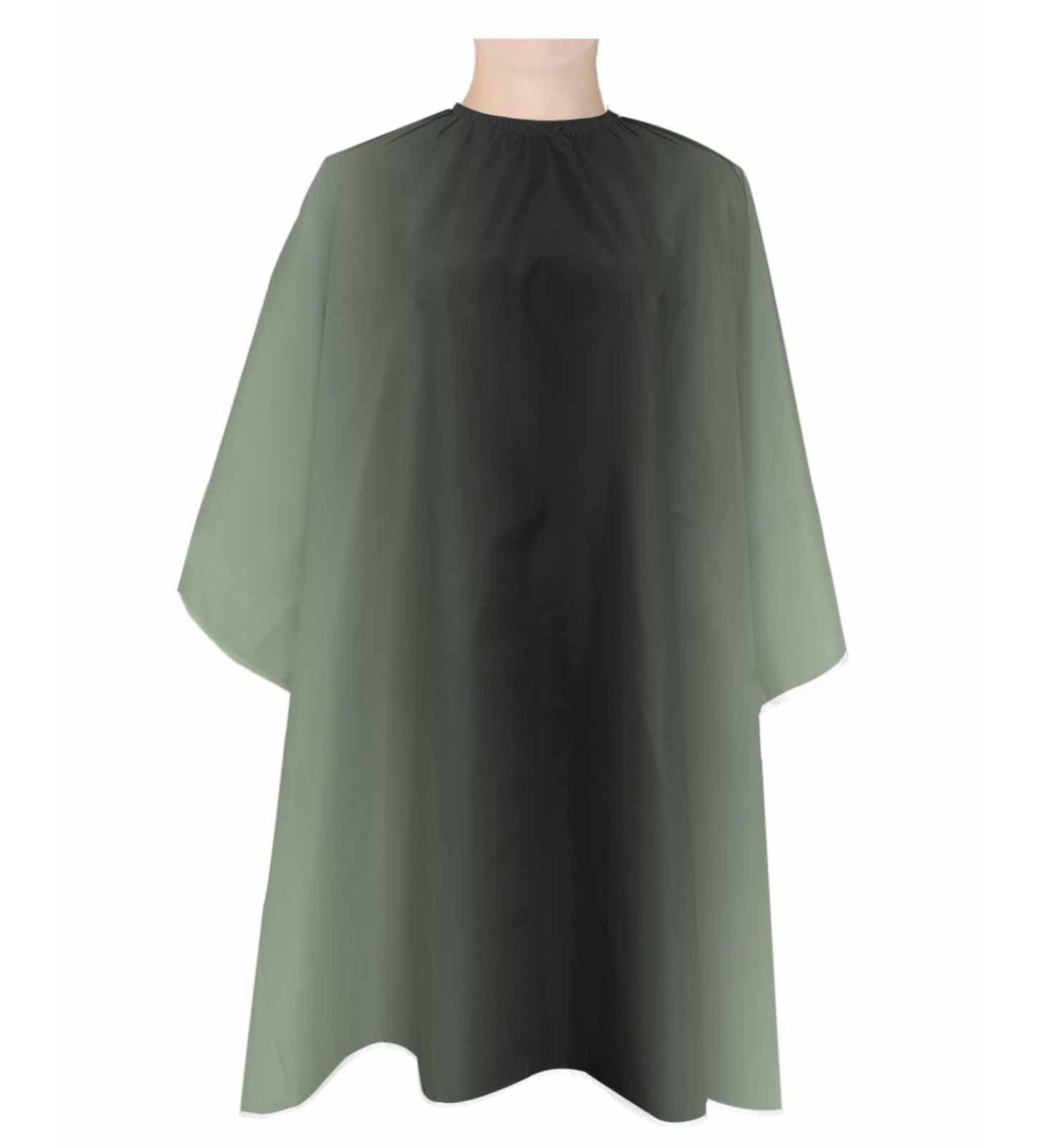 Gradient Green Ombre Barber Cape - Adjustable Hair Cutting Cape for Men Women & Kids | 55x63 Inch Sage Green Salon Gown - Buy Online on GoSupps.com