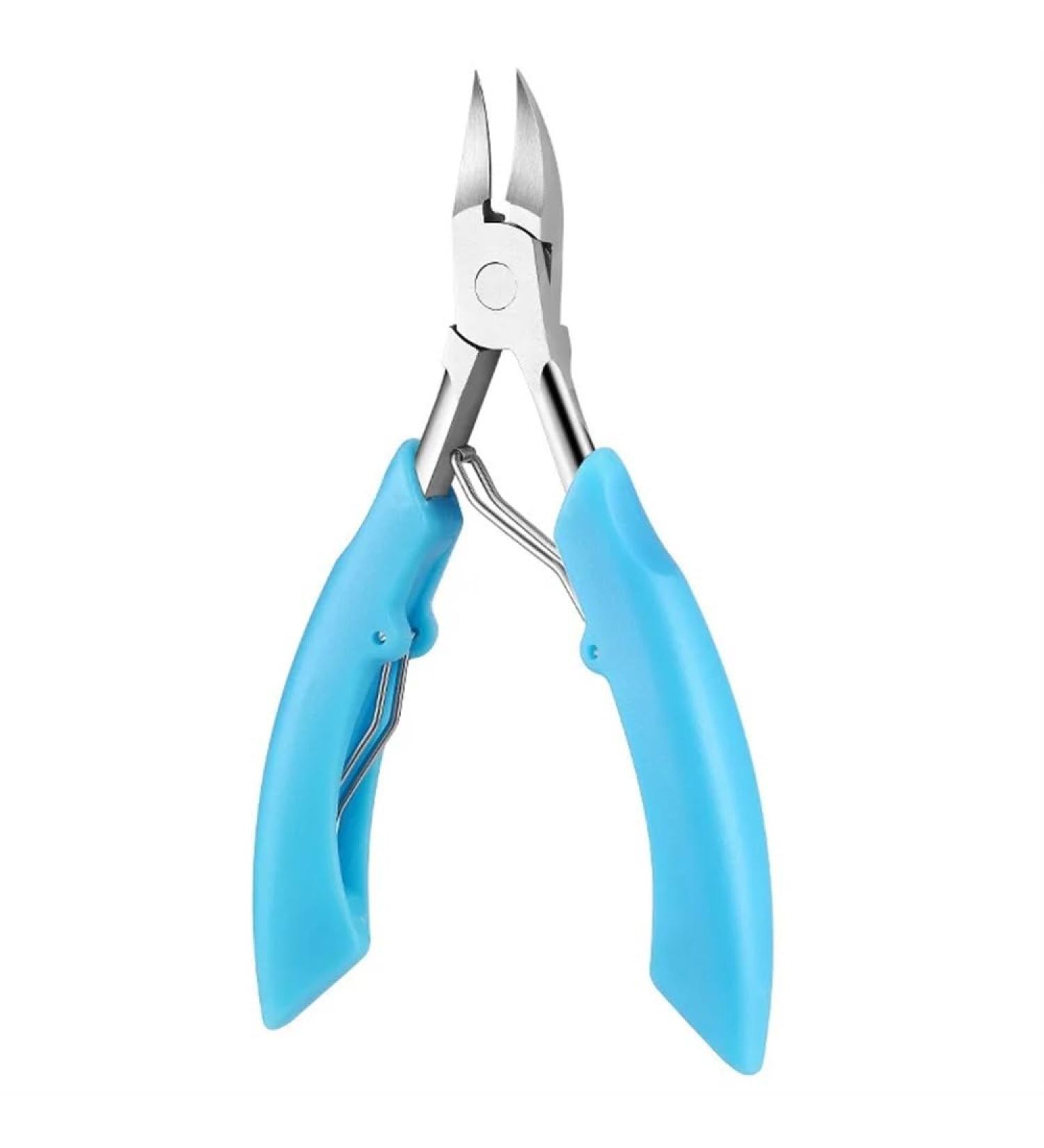 Toenail Clippers Dead Skin Remove Nail Ingrown Nipper Cuticle Scissors Nail Cutter Paronychia Tools Pedicure Manicure (Color : Blue) - Buy Online on GoSupps.com