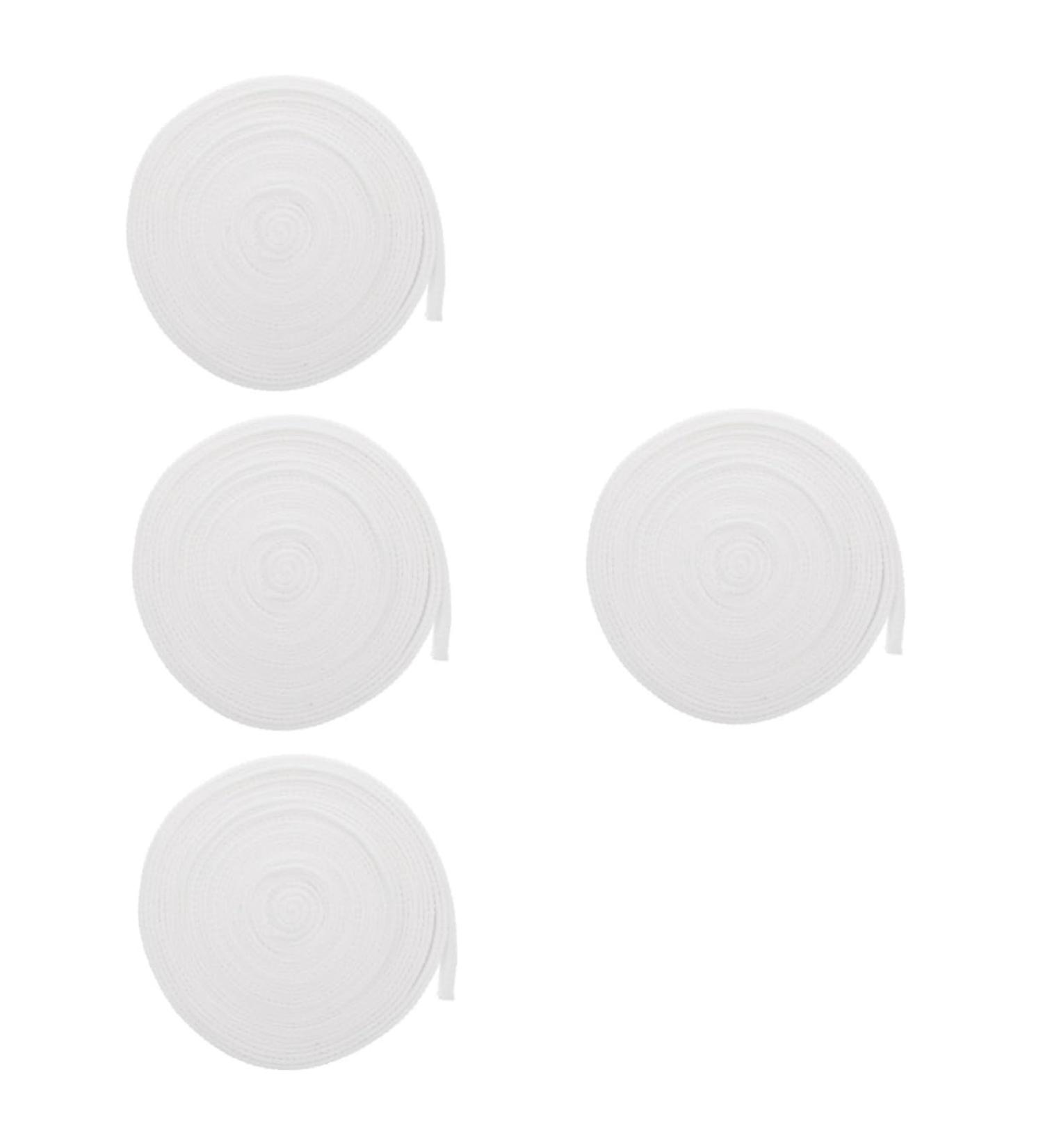 GLEAVI 4 Rolls Elastic Athletic Tape - Non-Athletic White Cotton Thread for Sports Sprains | International Shipping Available - Buy Online on GoSupps.com