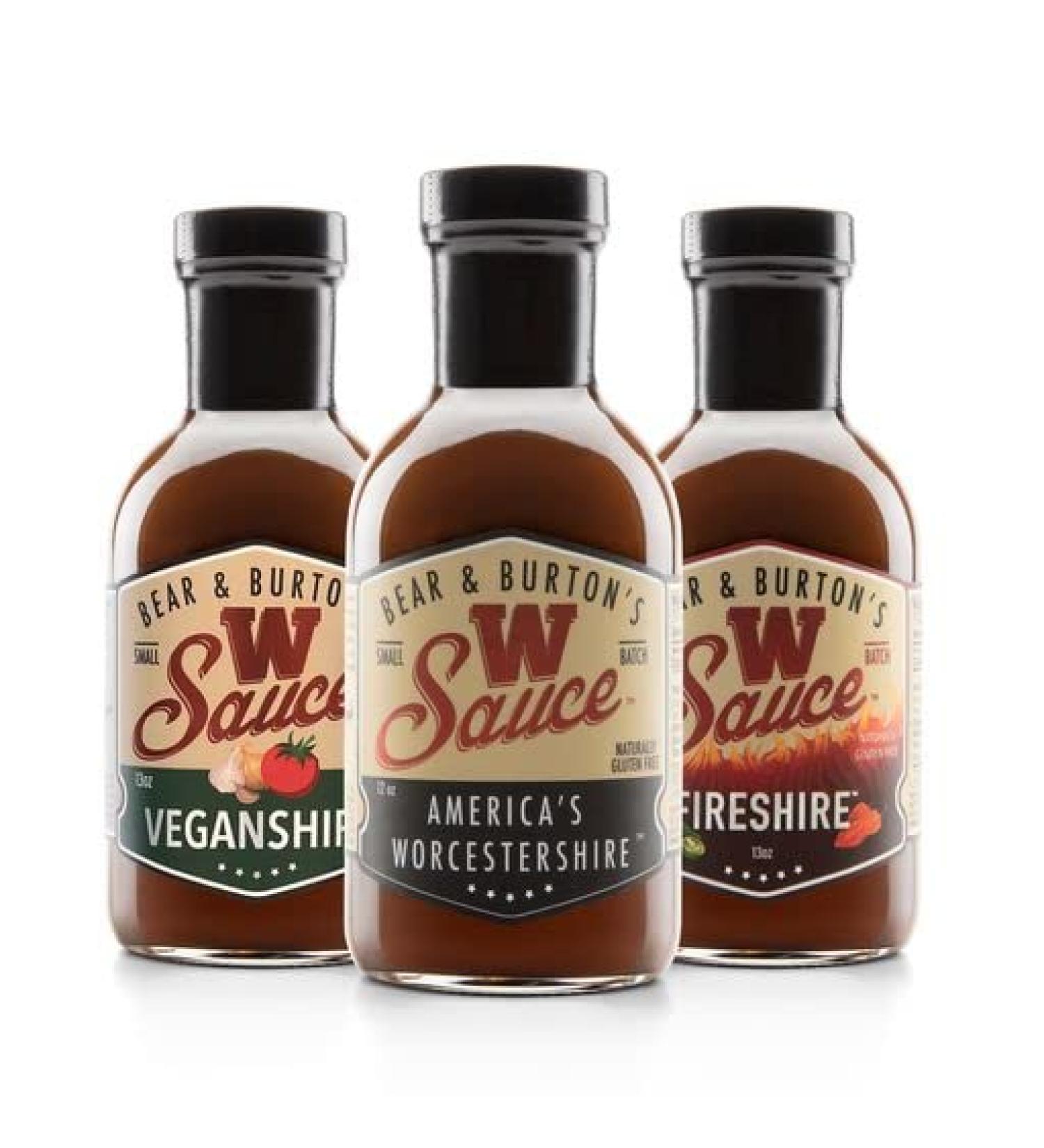 Bear & Burton's Flavor Pack - W Sauce Fireshire & Veganshire
