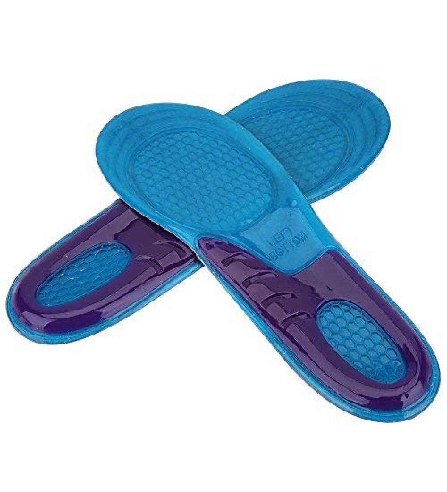 Alomejor Gel Sport Insoles for Men & Women - Orthopedic Shockproof Deodorant Silicone Inserts | Comfortable Inserts S (33-37) - Buy Online on GoSupps.com