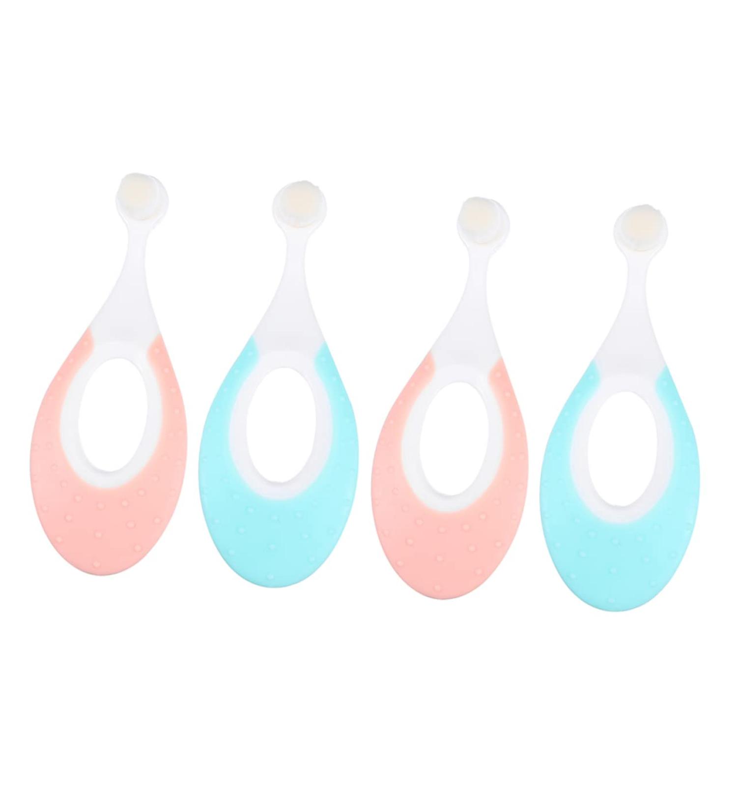 Beaupretty 4-Piece Children's Toothbrush Set | Fun & Effective Oral Care for Kids - Toddler & Baby Brushes - Buy Online on GoSupps.com