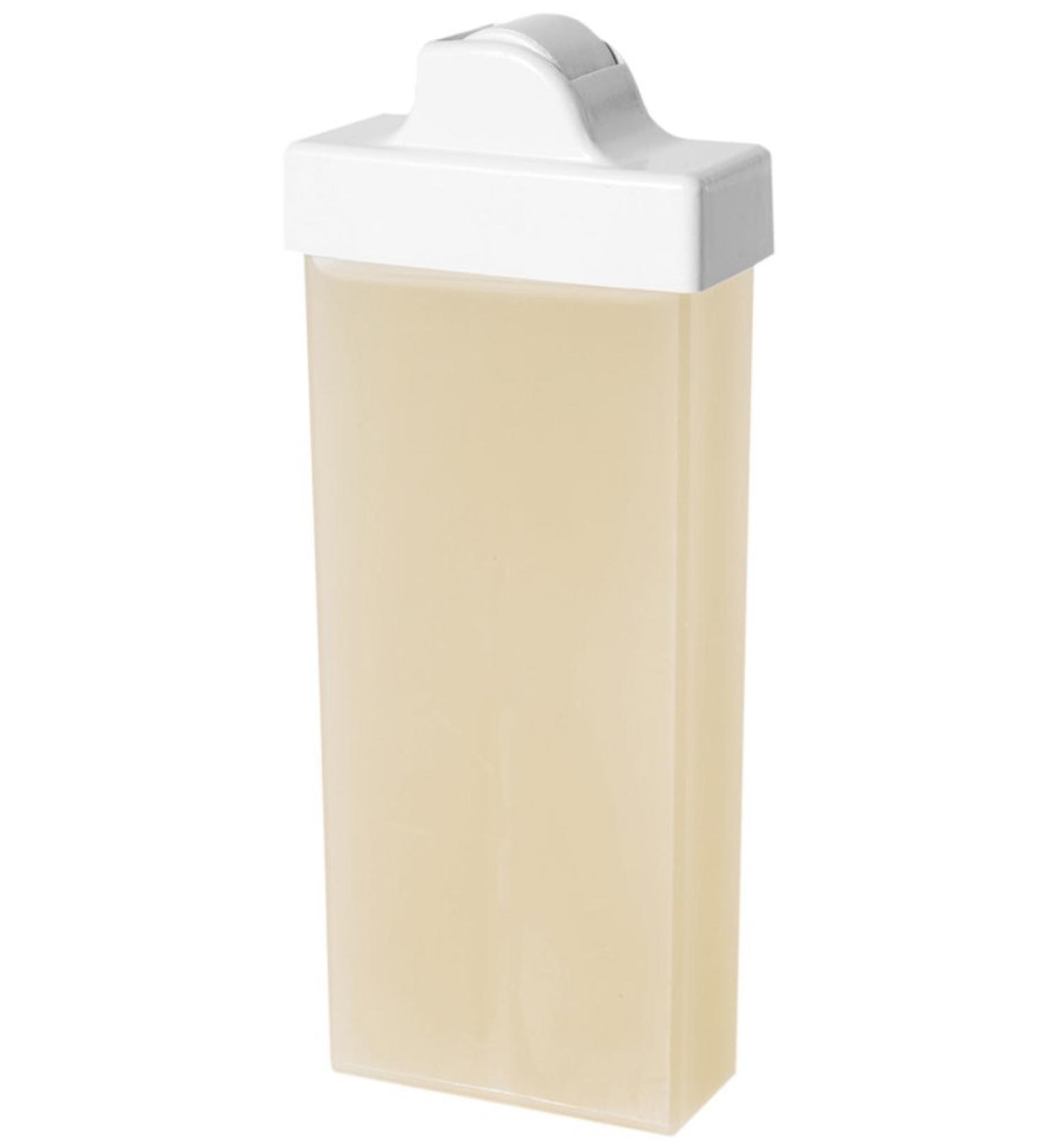 Wax cartridge gel transparent with small roller 100 ml