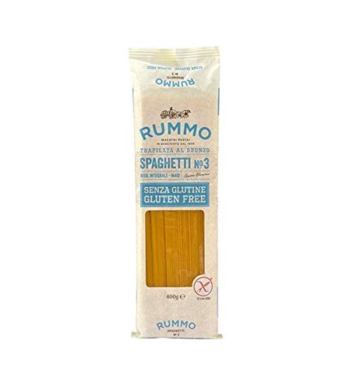 Rummo - Spaghetti n.3 Gluten Free Bronze Marked - 12 packs of 400 g