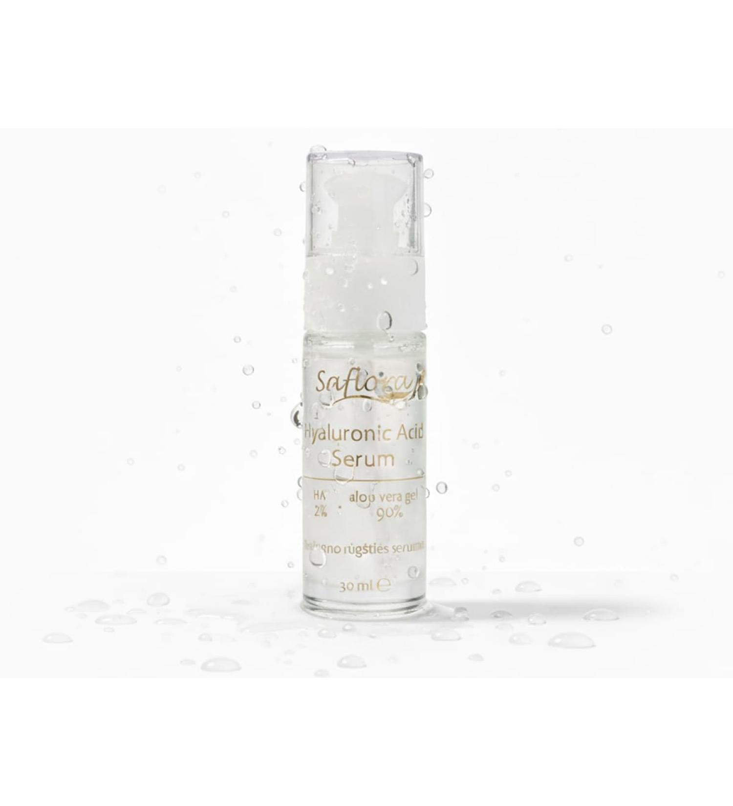 2 hyaluronzuur en alo vera gel serum saflora 30 ml - Buy Online on GoSupps.com