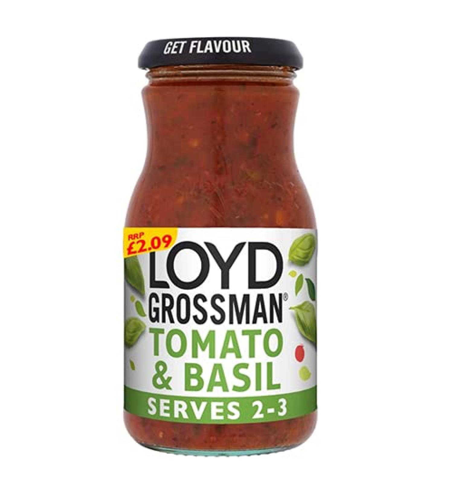 LOYD Loyd Grossman Tomate et basilic 6 x 350 g