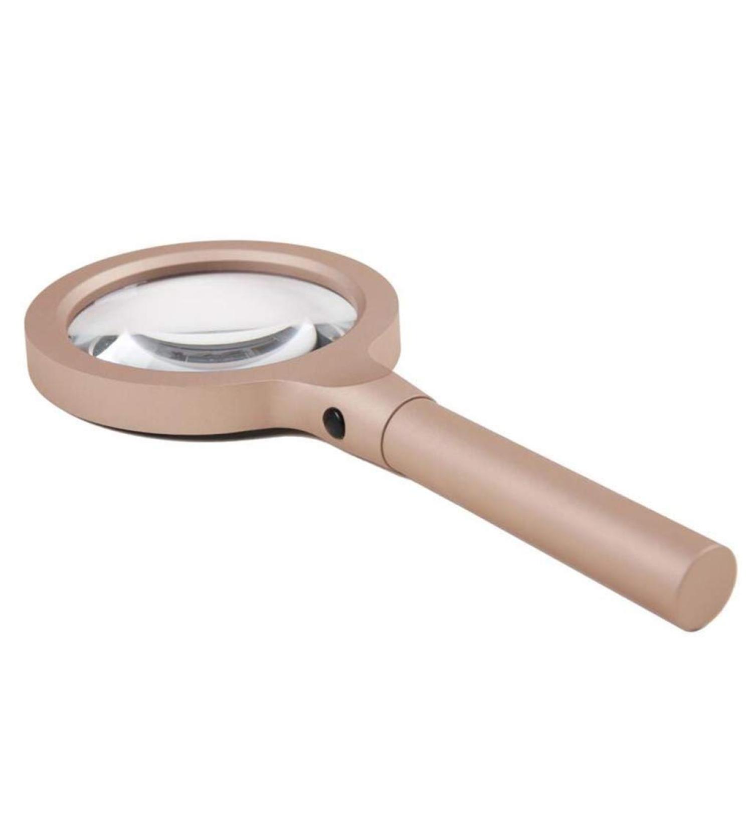Magnifying Glass 10X Handheld Reading Magnifier Large Magnify Handle for Reading Map Book Inspection Coin Insect Rock Crossword Puzzle Kids - Buy Online on GoSupps.com