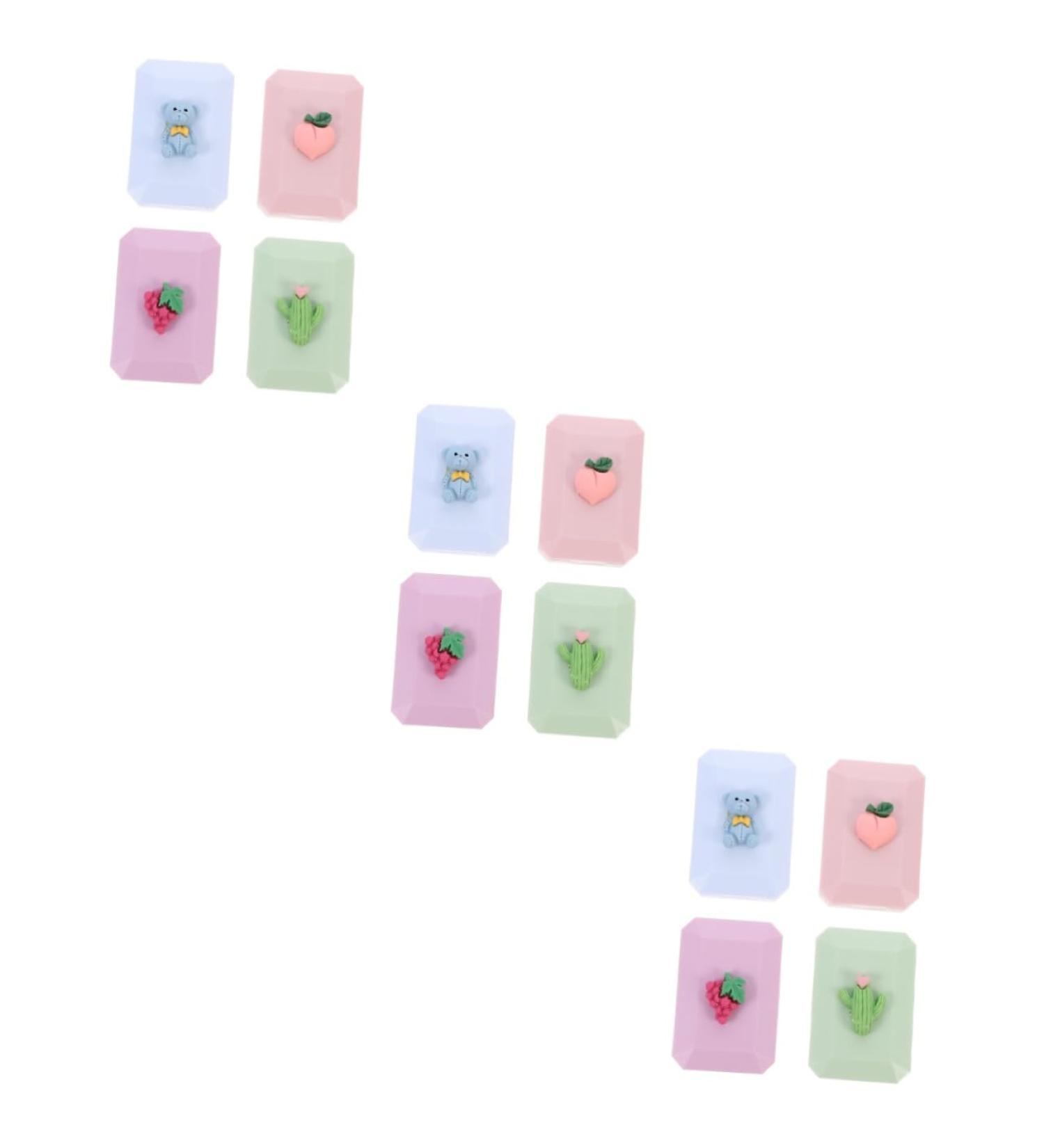 Buy Solustrie 12 STK Contact Lens Containers - Travel Cases for Pink Eyes Lens Pockets & Eye Care - International Shipping Available - Buy Online on GoSupps.com