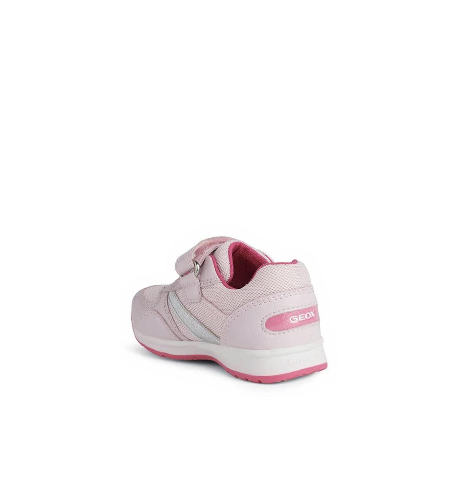 Geox Baby Girls B Pavlis Girl Sneakers - Pink Fuchsia, Size 5 UK Child - Buy Online on GoSupps.com