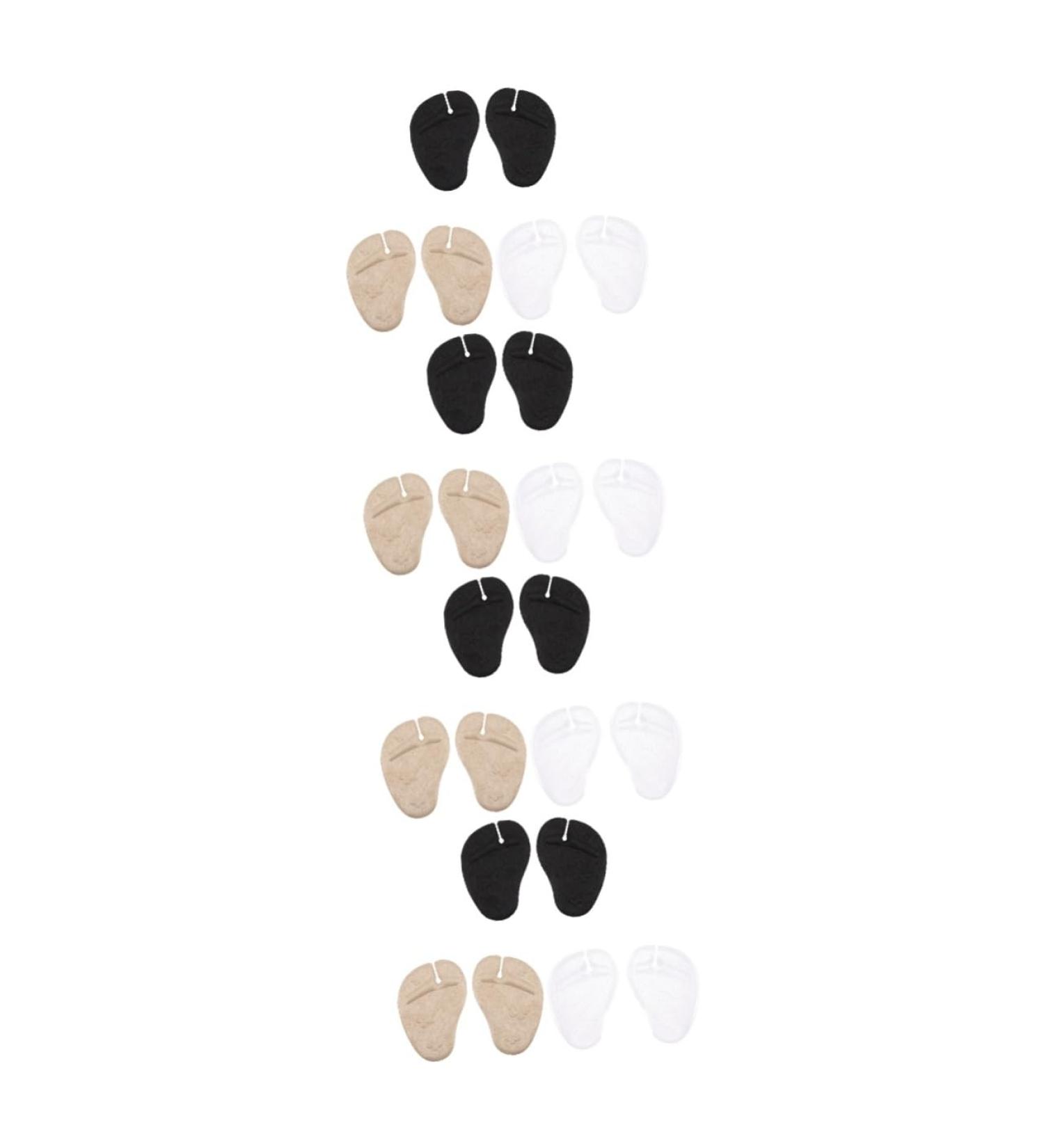 FRCOLOR 12 Pairs Forefoot Pad Stickers - Bunion Relief Toe Pads for Women | Non-Slip Gel Insoles for Wide Sandals & Slippers - Buy Online on GoSupps.com