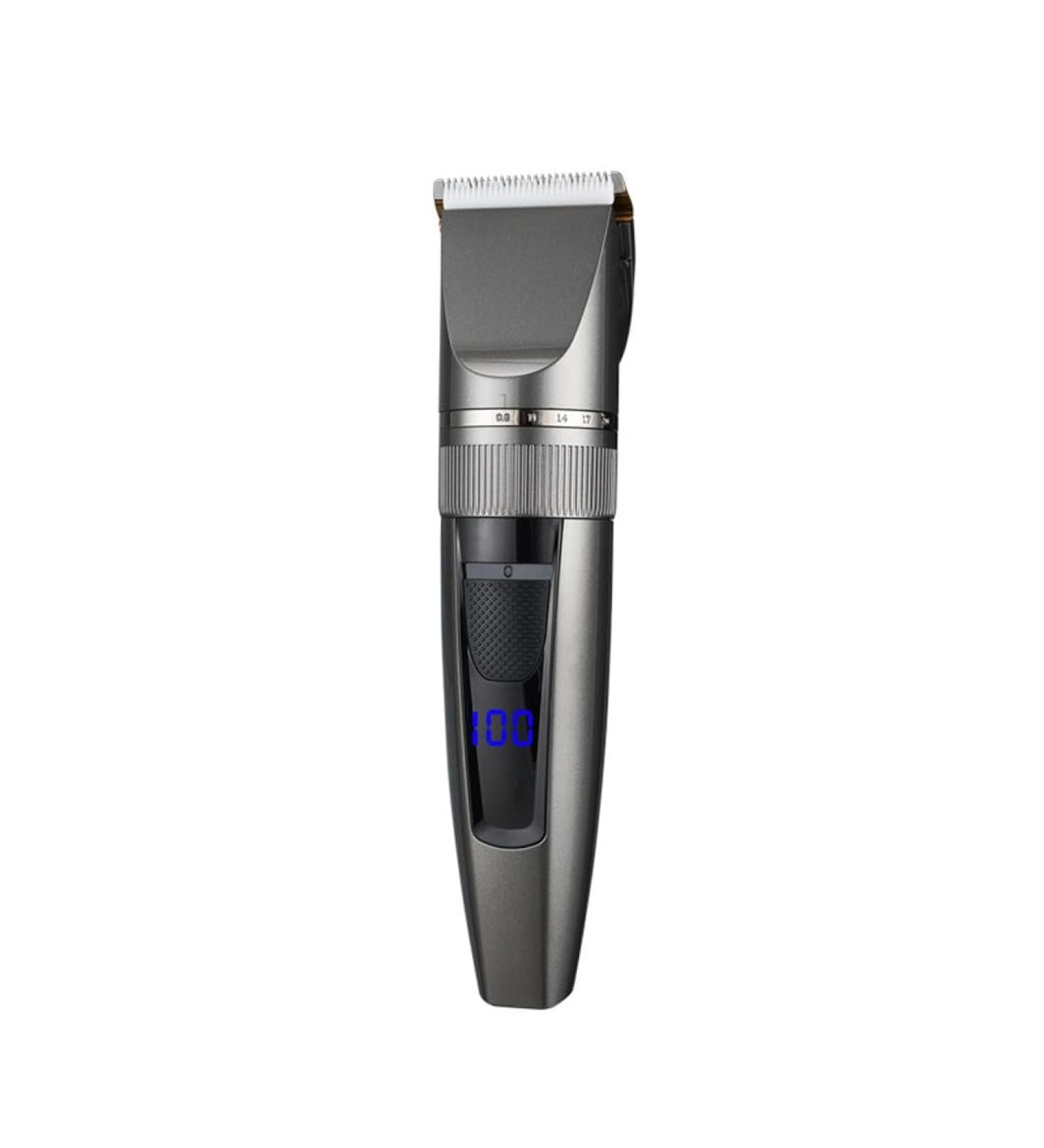 Buy Electric Hair Clipper & Shaver - Professional Hair Cutting Tool in Gray for Perfect Grooming - Buy Online on GoSupps.com