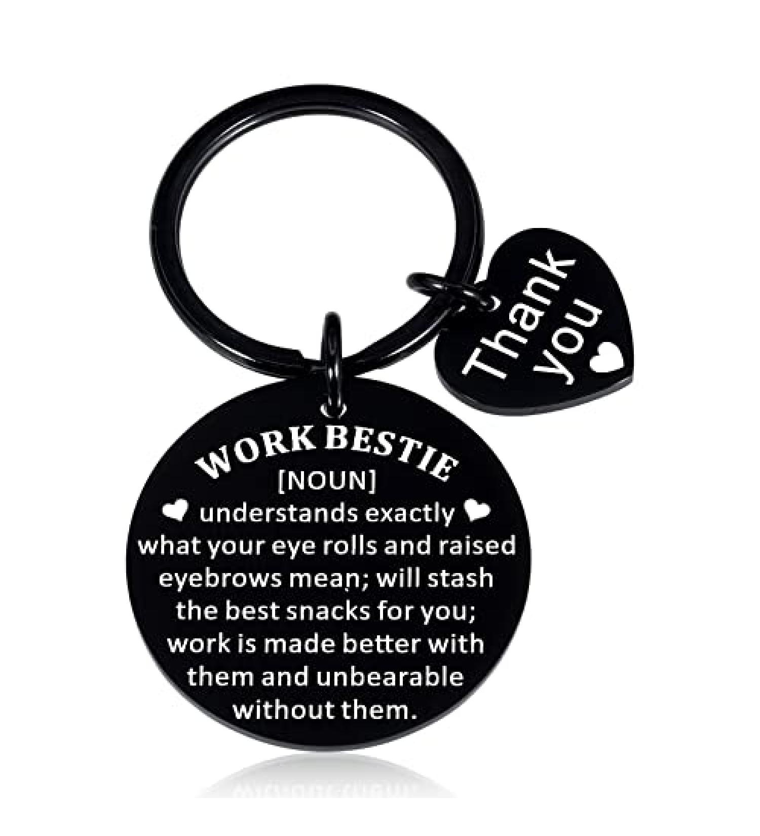 Employee Appreciation Gift: Coworker Leaving & Retirement Keychain for Women - Buy Online on GoSupps.com