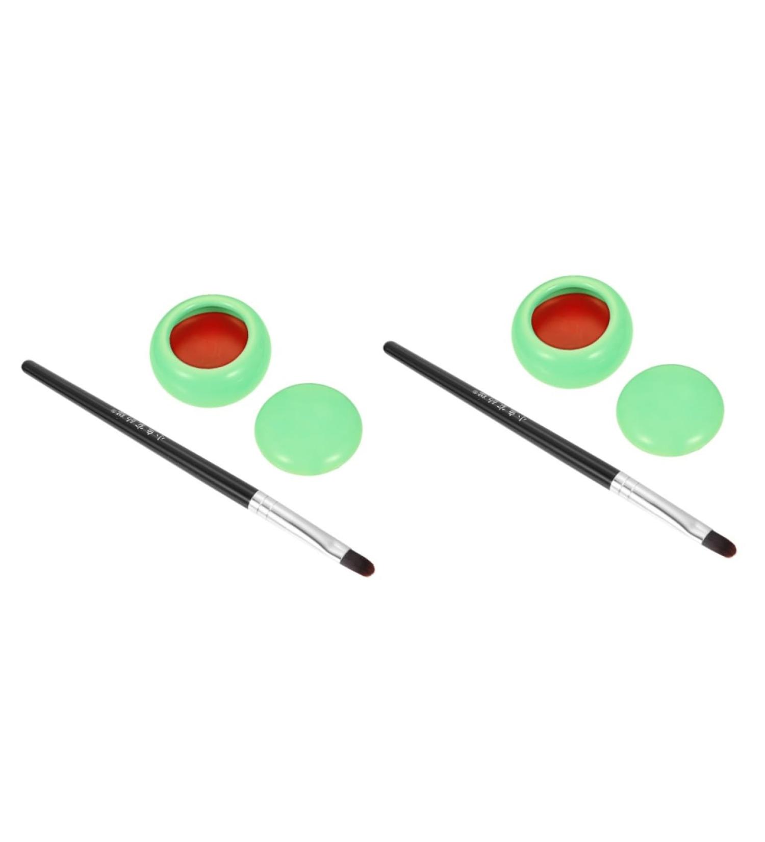 FRCOLOR 2Pcs Lipstick Blush Eyeshadow Moisturizing Lipstick Creative Rouge Safe Rouge Natural Eyeshadow Face Blush Healthy Blush Ceramic Multifunctional Cheek - Buy Online on GoSupps.com