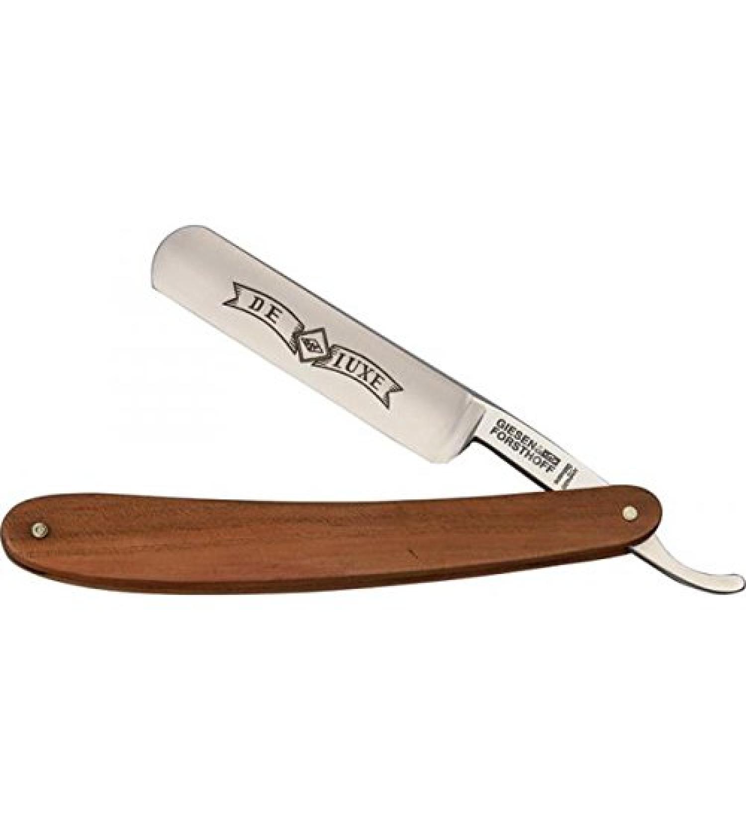 Timor Giesen & Forsthoff Straight Razor Plum Wood