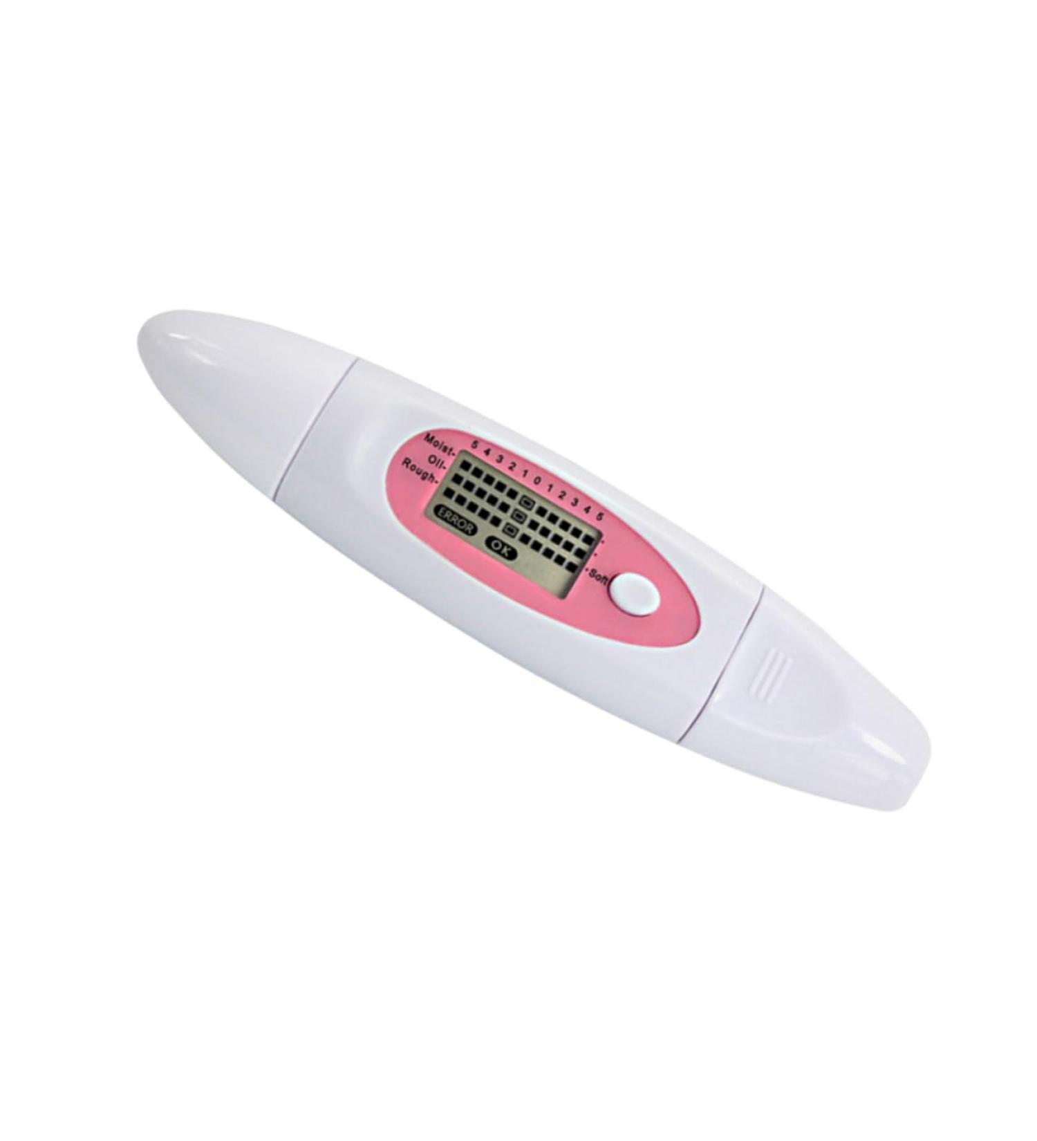 OSALADI 3 1 Skin Moisture Tester Skin Analyzer Facial Water Analyzer Skin Test Pen Skin Detector Precision Skin Sensor Skin Type Tester Digital Skin Moisture Sensor Water Oil Monitor White 13.5X2 CM White - Buy Online on GoSupps.com