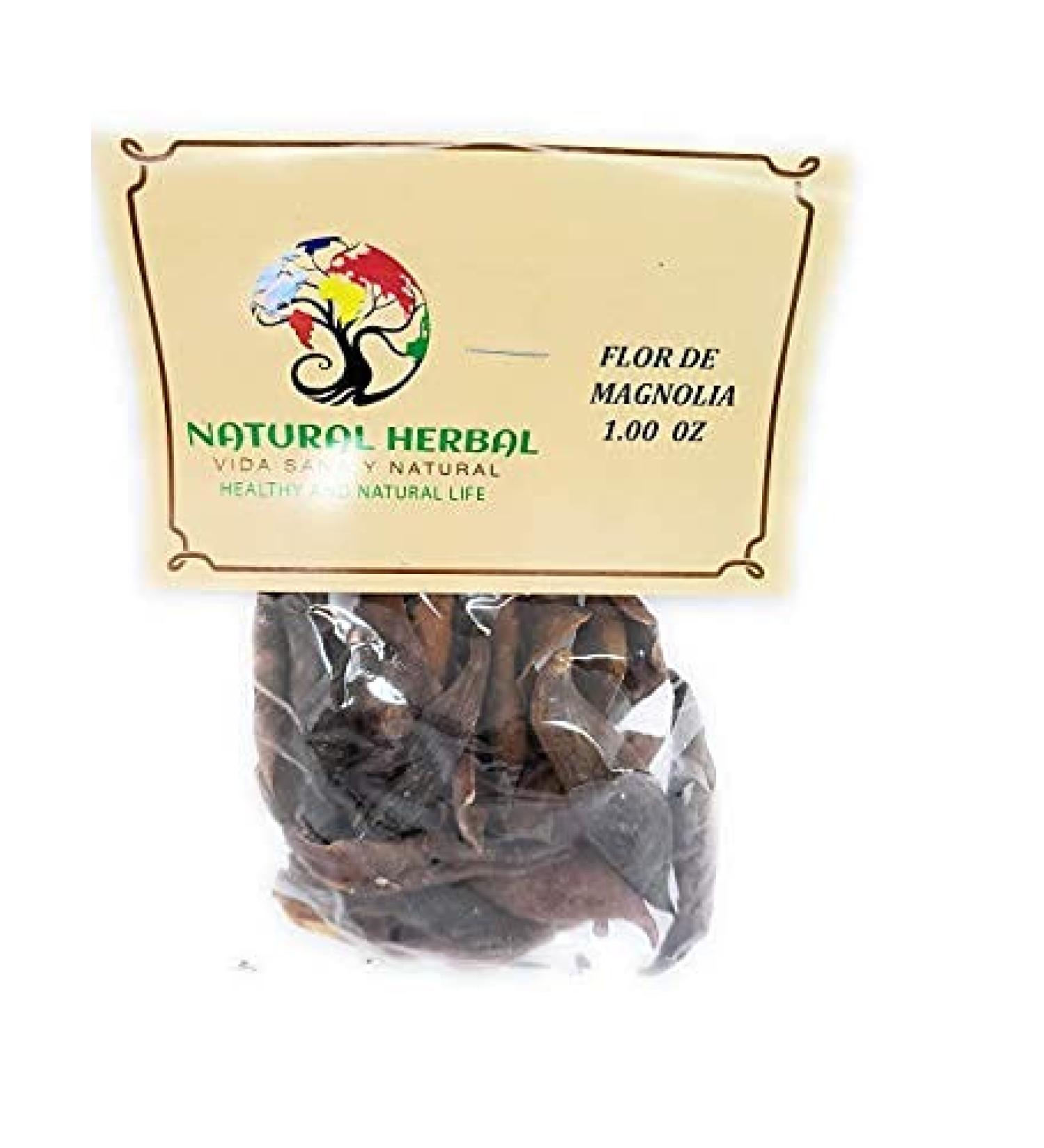 Flor de MAgnolia- Magnolia officinalis- 1 onz - Buy Online on GoSupps.com