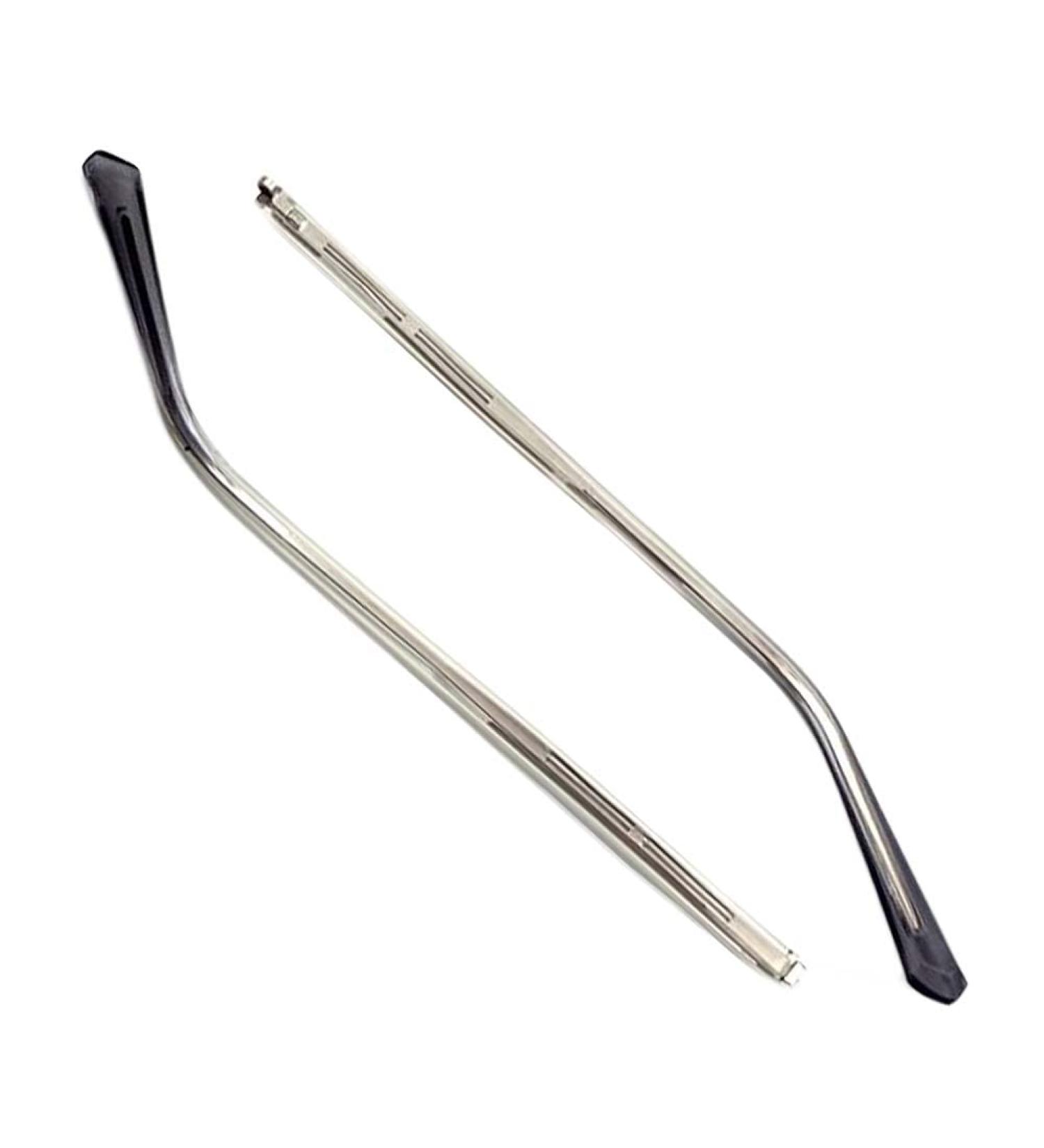 Ygnjh Glasses Replacement Legs | Durable Plastic & Metal Parts | 1.2mm Thickness | Silver Pair - Buy Online on GoSupps.com