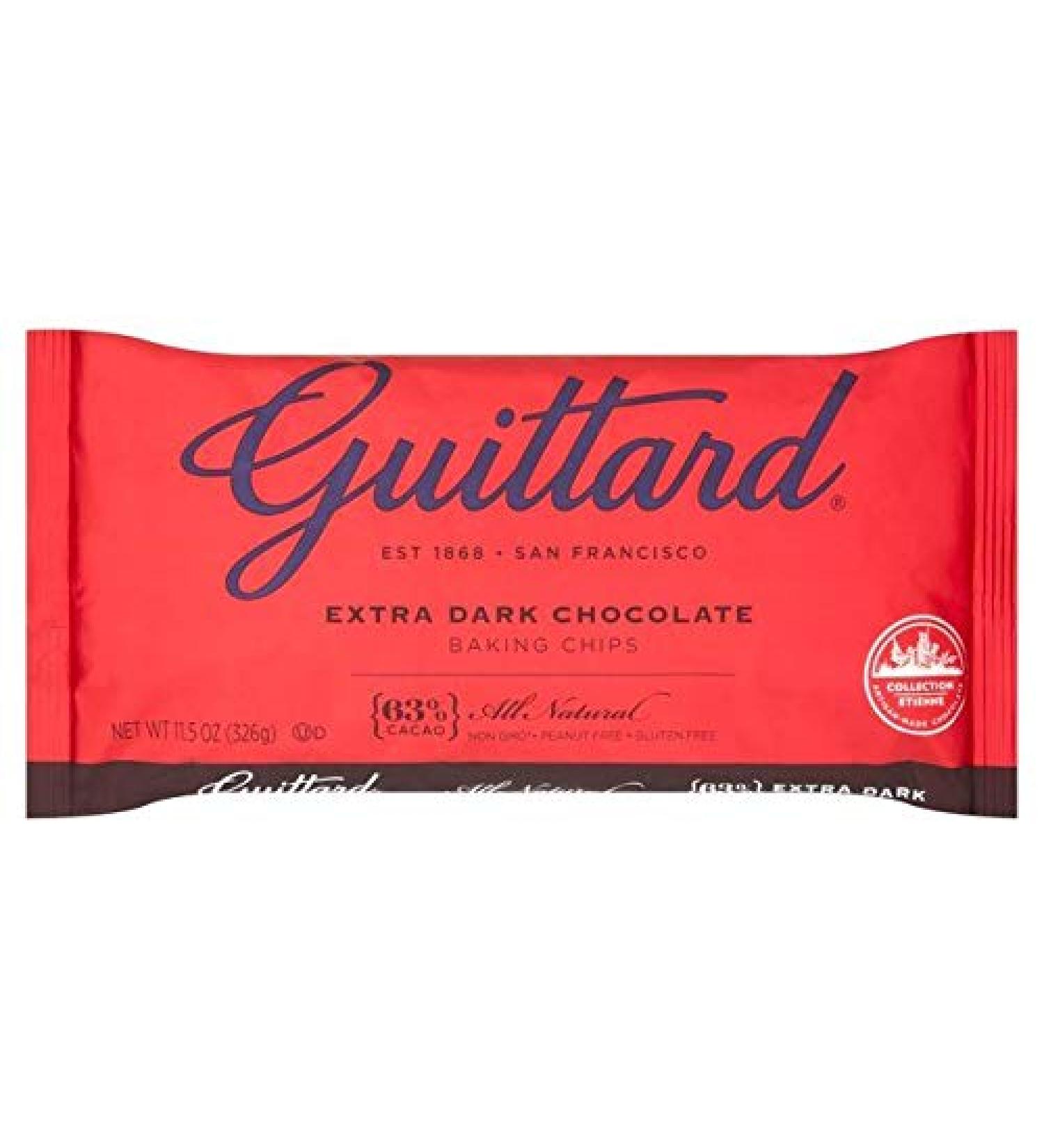Guittard Guittard Extra Dark Baking Chips 63% Cocoa 326g
