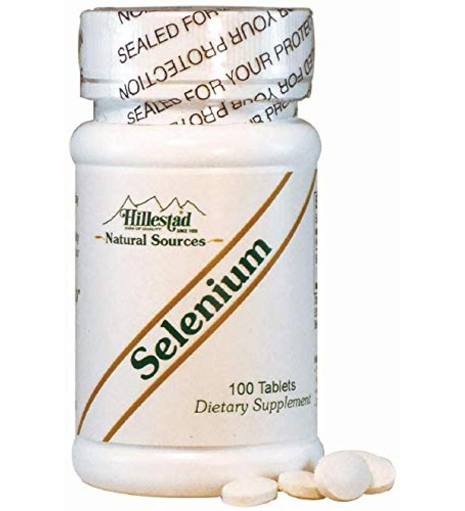 Hillestad Pharmaceuticals - Selenium - 100 Tablets - Buy Online on GoSupps.com