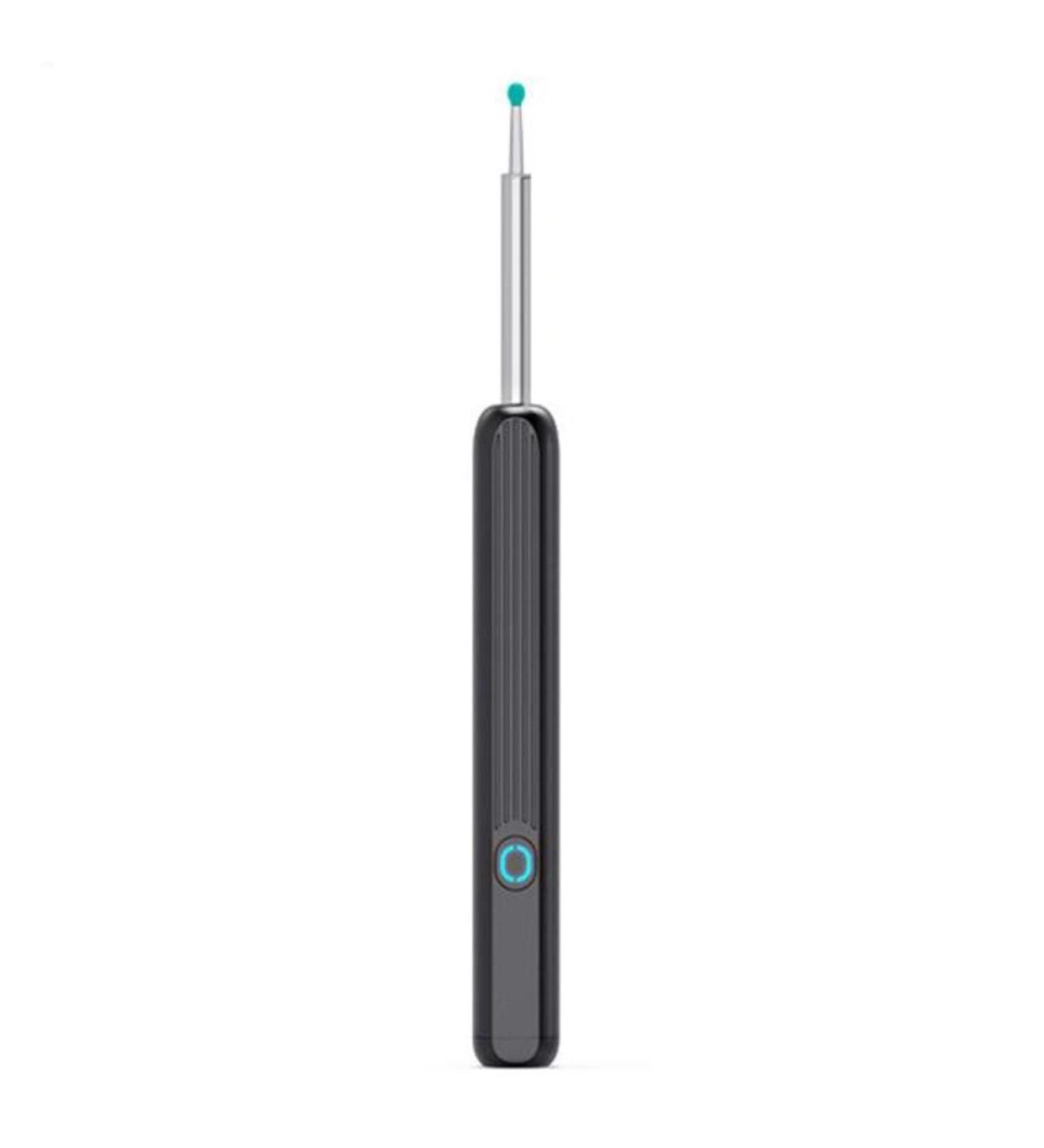 Smart Visual Ear Cleaner - Wax Removal Tool. Otoscope Endoscope Ear Picking Stick with Mini Camera for Health Care - Black - Buy Online on GoSupps.com