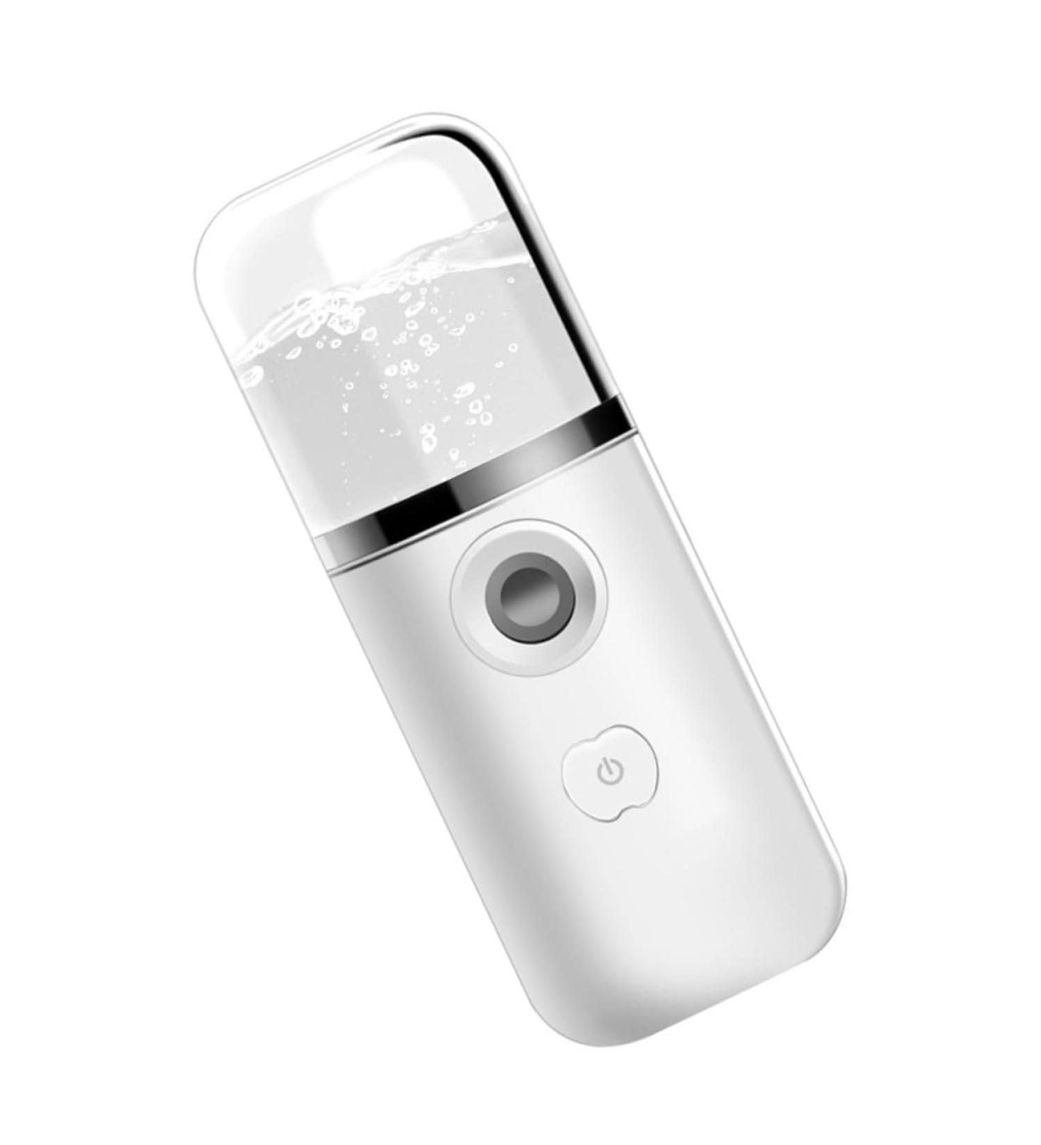 Healeved Hydrating Instrument Nano Mist Sprayer Portable Face Steamer Nano Face Steamer Abs White - Buy Online on GoSupps.com