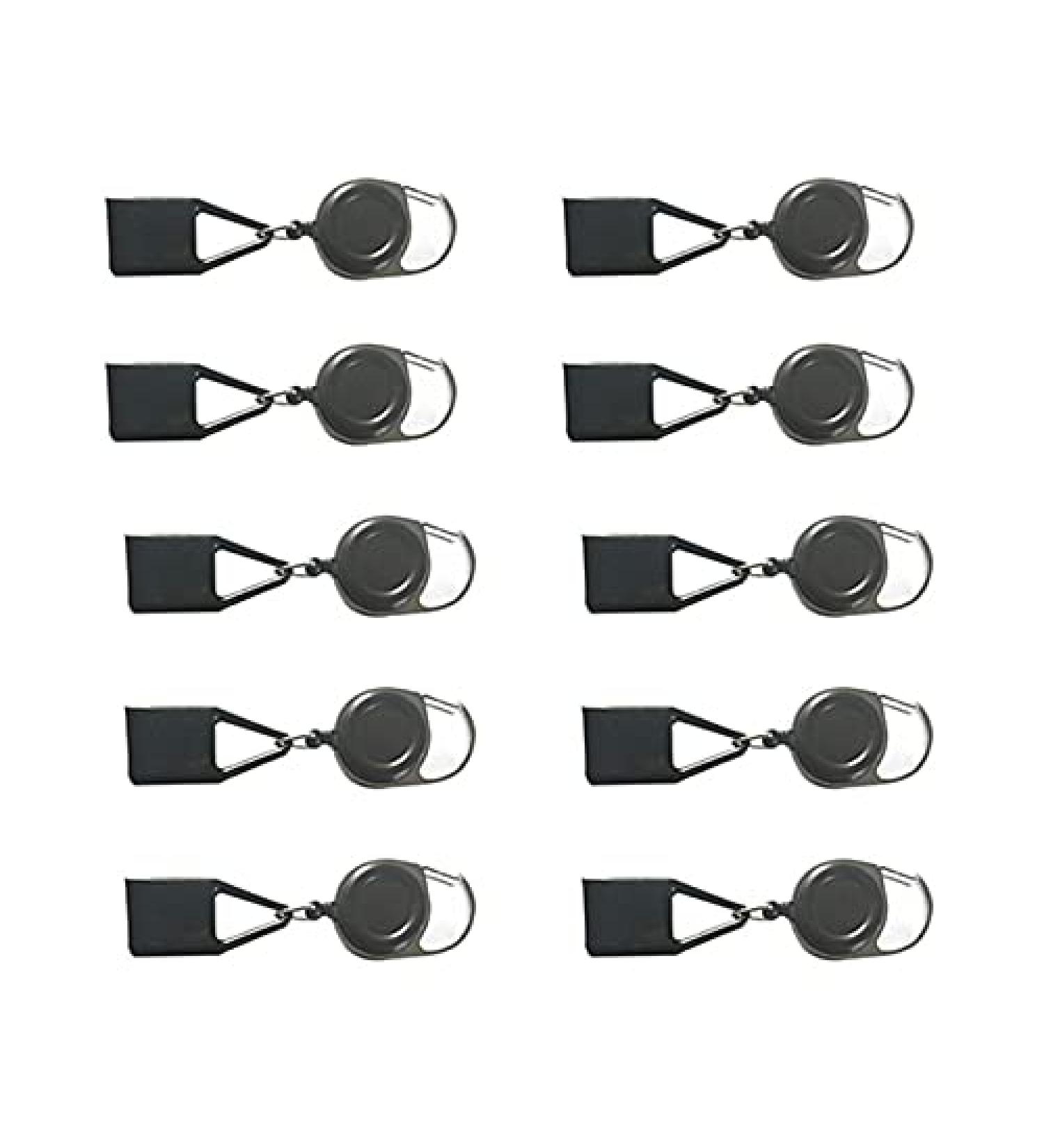 Vogely 10Pcs Silicone Lighter Holder Sleeve Clip Lighter Protective Cover Smoking Accessories with Retractable - Buy Online on GoSupps.com