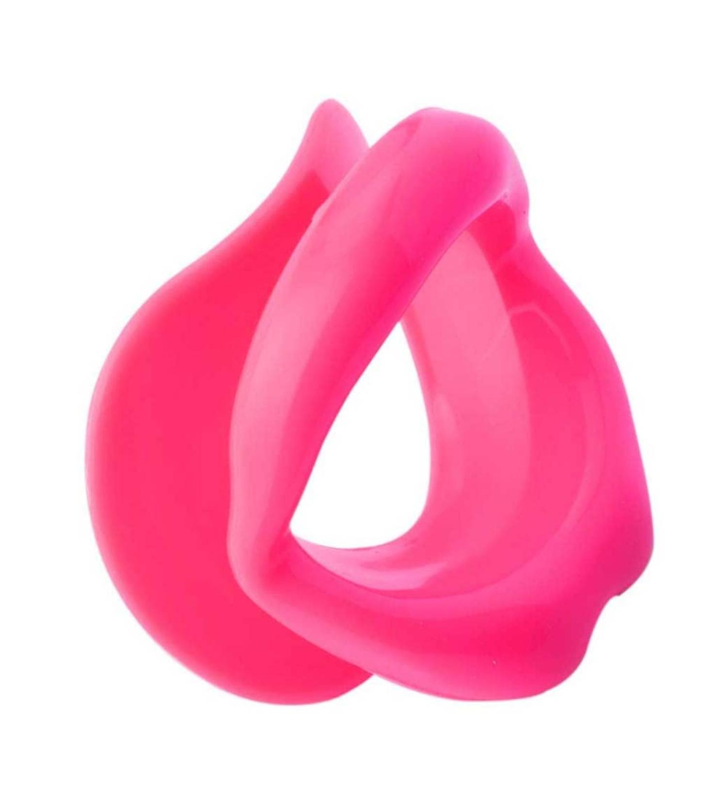 Silicone Lips Exerciser - Facial Muscle Tightener & Face Lifting Mouth Stretcher Trainer in Pink | Shop Now - Buy Online on GoSupps.com