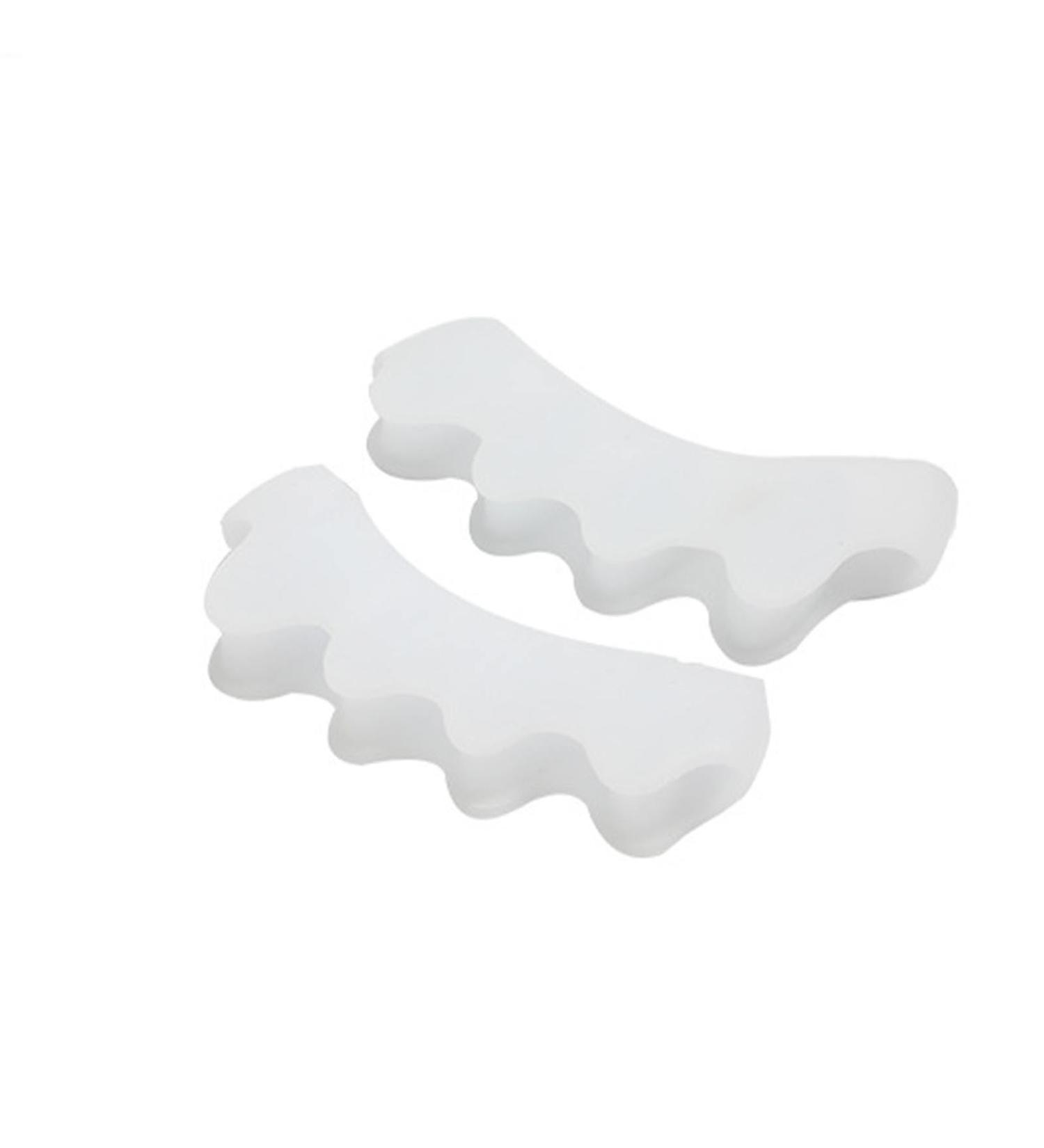 Toe Aligner Perfect Toes Natural Toe Aligner Toe Separators Bunion Correctors Suitable For Men And Women Bunion Pads White - Buy Online on GoSupps.com