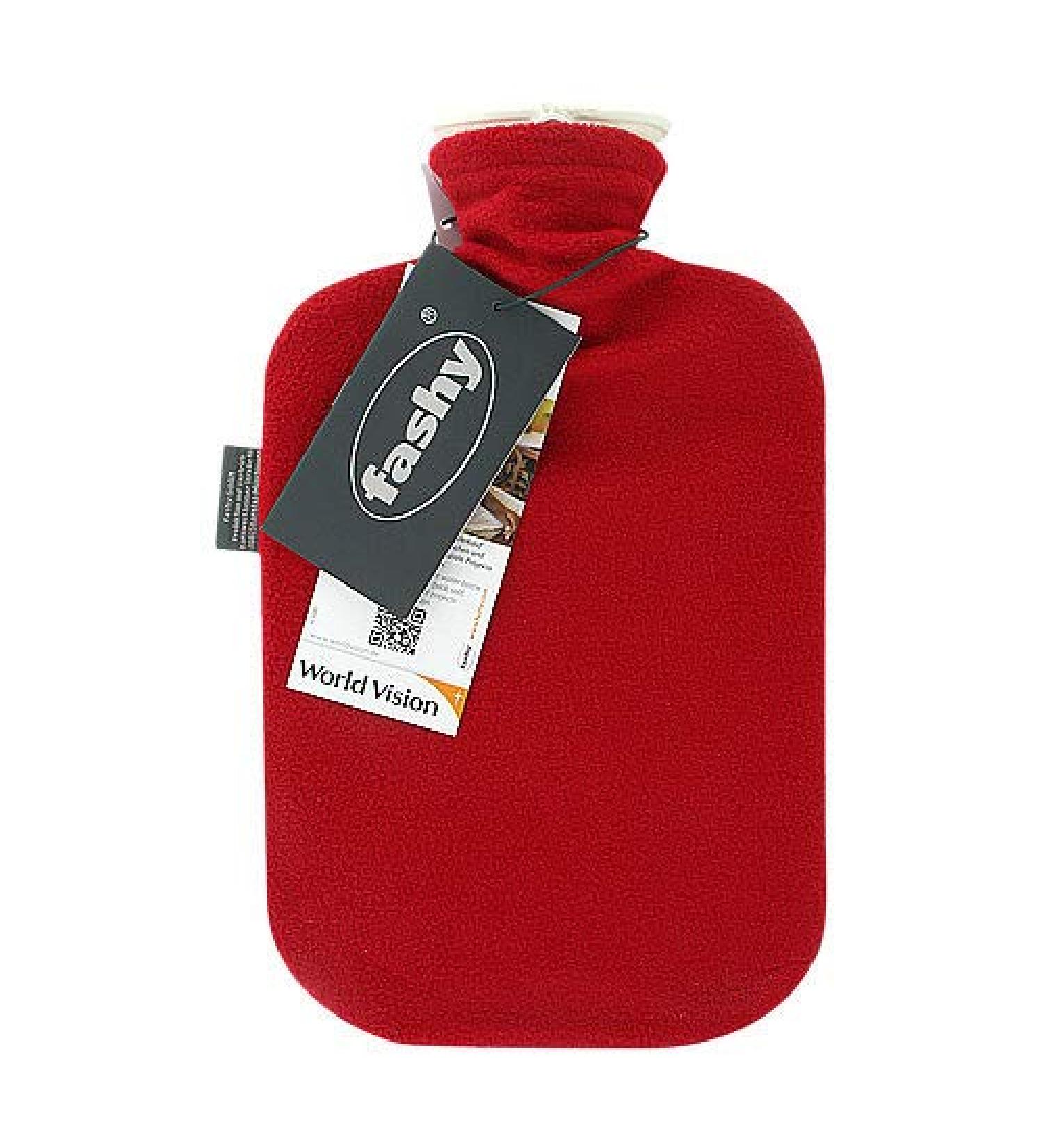 FASHY hot water bottle cover cranberry 6530 42 1 pc