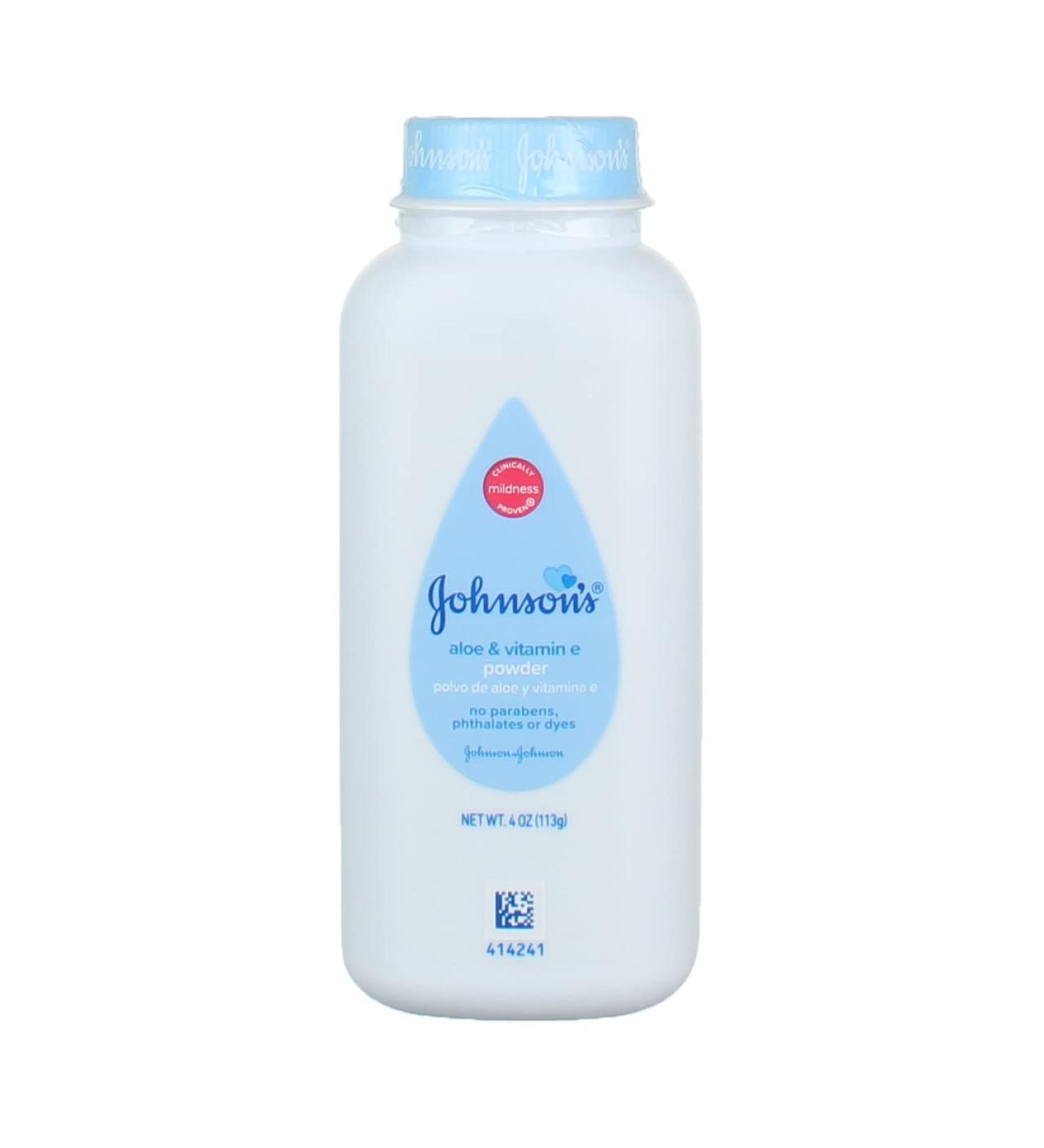 Johnson's Baby Aloe & Vitamin E Baby Powder - 4 oz (Pack of 3) | Soothing & Nourishing Formula - Buy Online on GoSupps.com