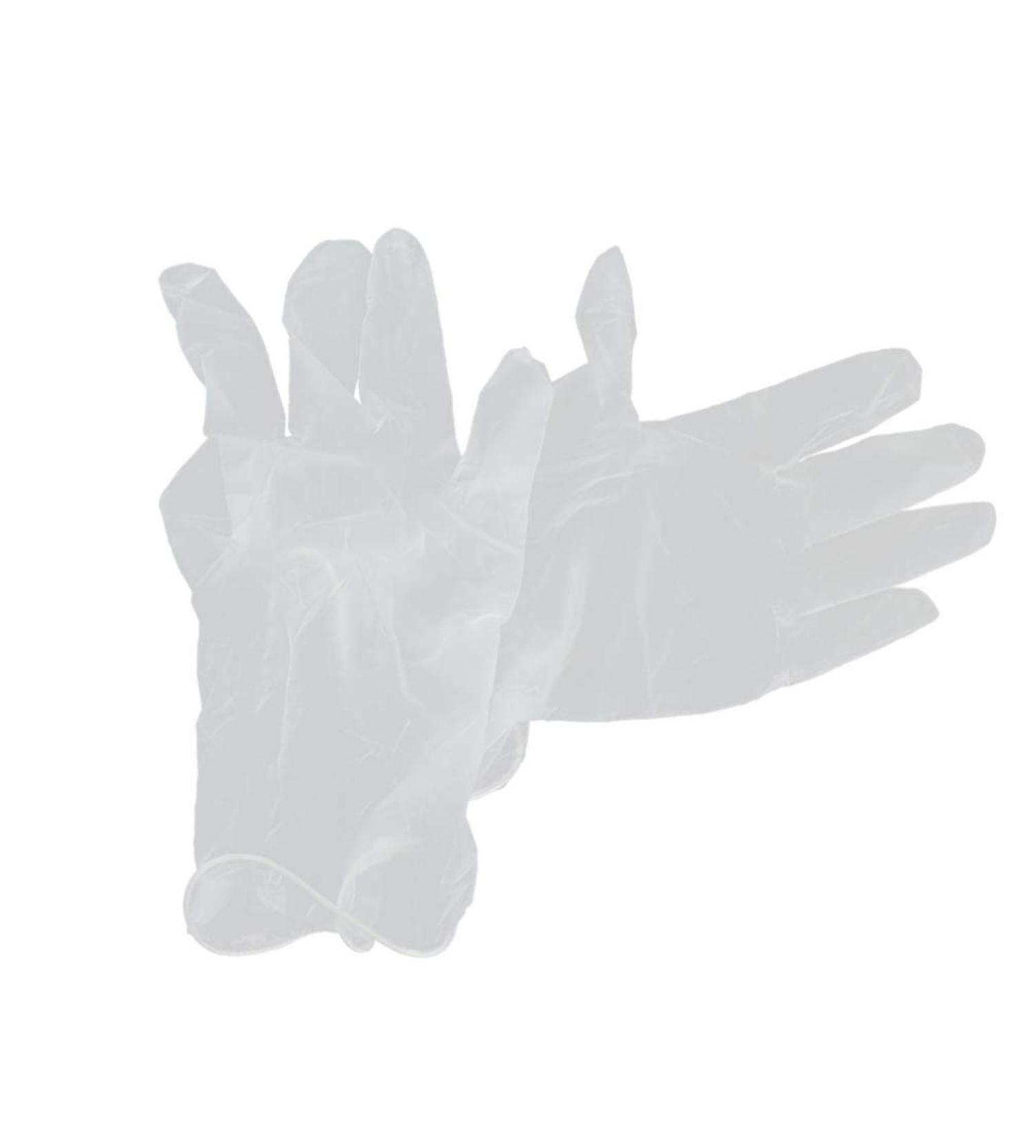 Healifty Disposable Latex Gloves - Hand Protective Gloves for Cleaning, Industrial, Beauty & Nail Art - 2 Boxes - Buy Online on GoSupps.com