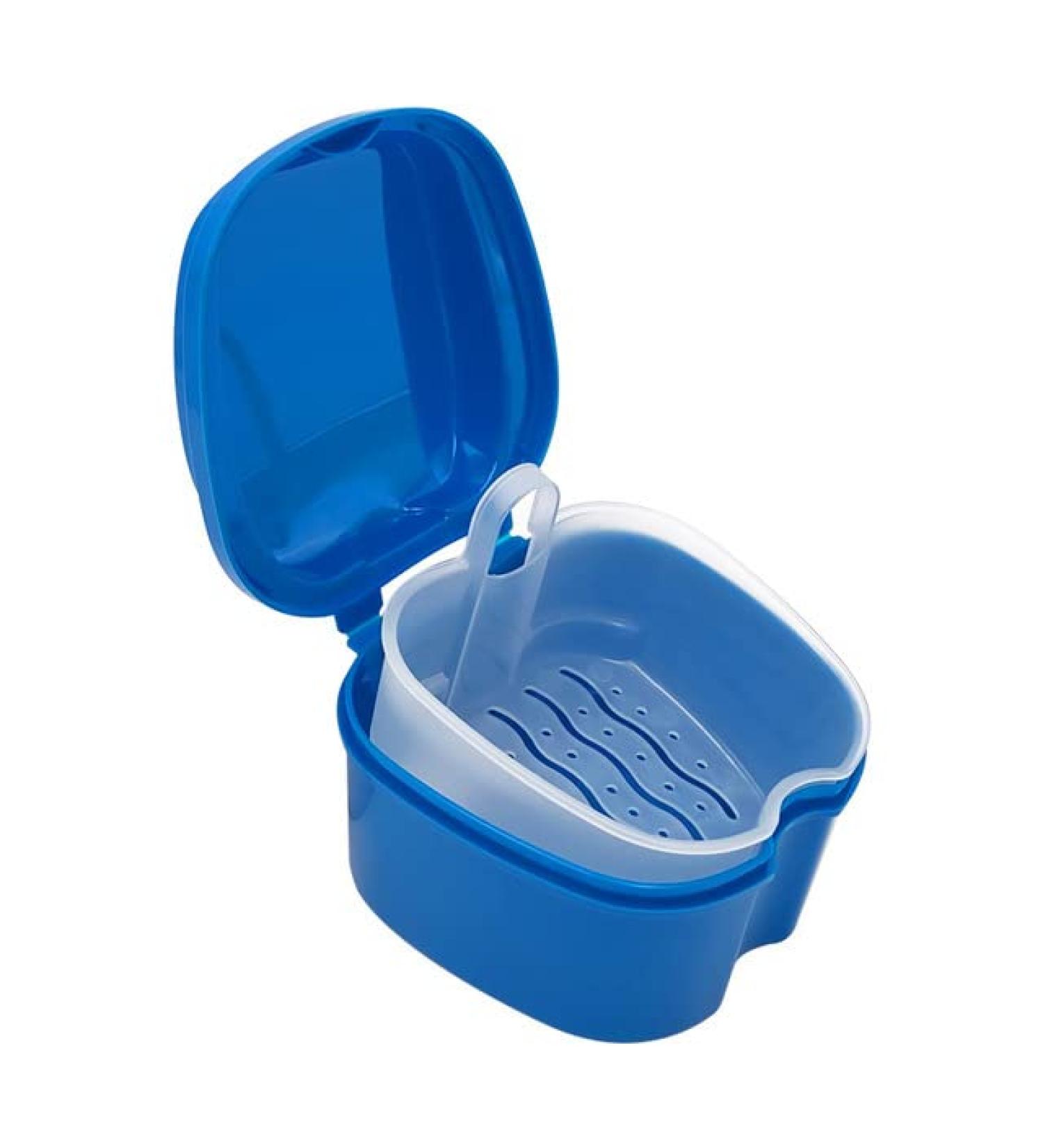 Prosthesis Box & Dentist Retainer Container - Durable Storage for Dentures & Orthodontic Care - Buy Online on GoSupps.com