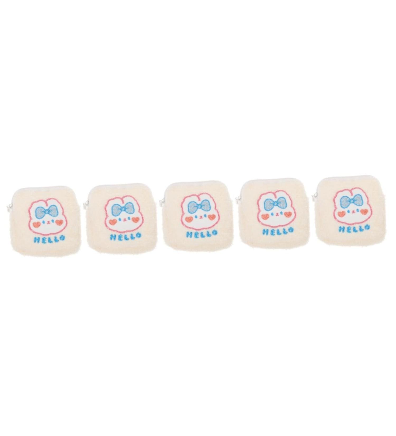 Shop Gleavi 5-Piece Cute Cosmetic & Napkin Storage Bag Set Stylish Travel & Shopping Wallets for Women International Shipping Available - Buy Online on GoSupps.com