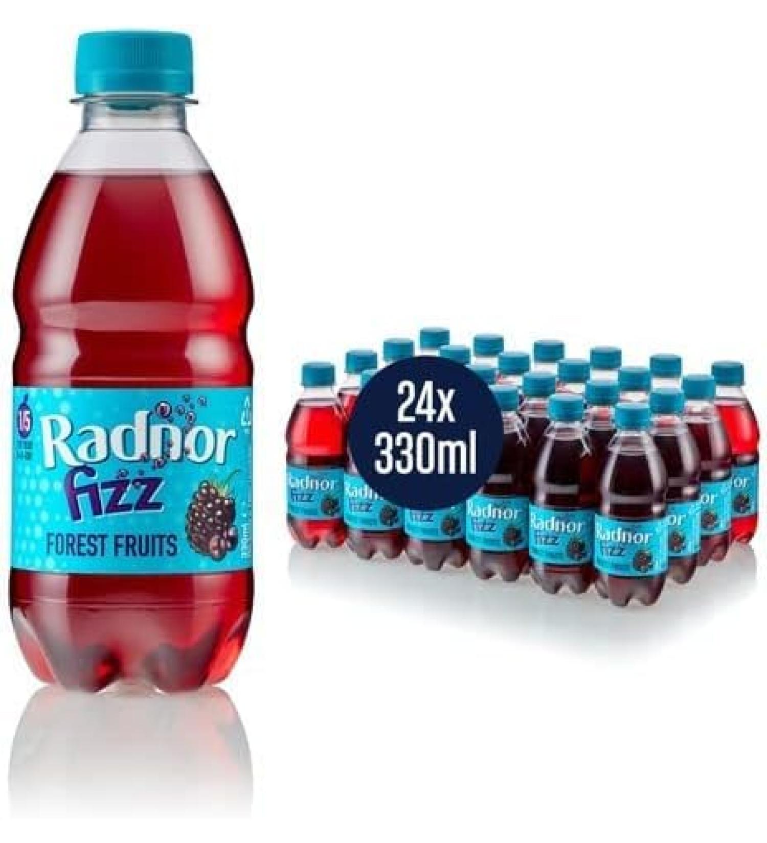 Radnor Fizz Sparkling 24 x 330ml (Forest Fruits) - Buy Online on GoSupps.com