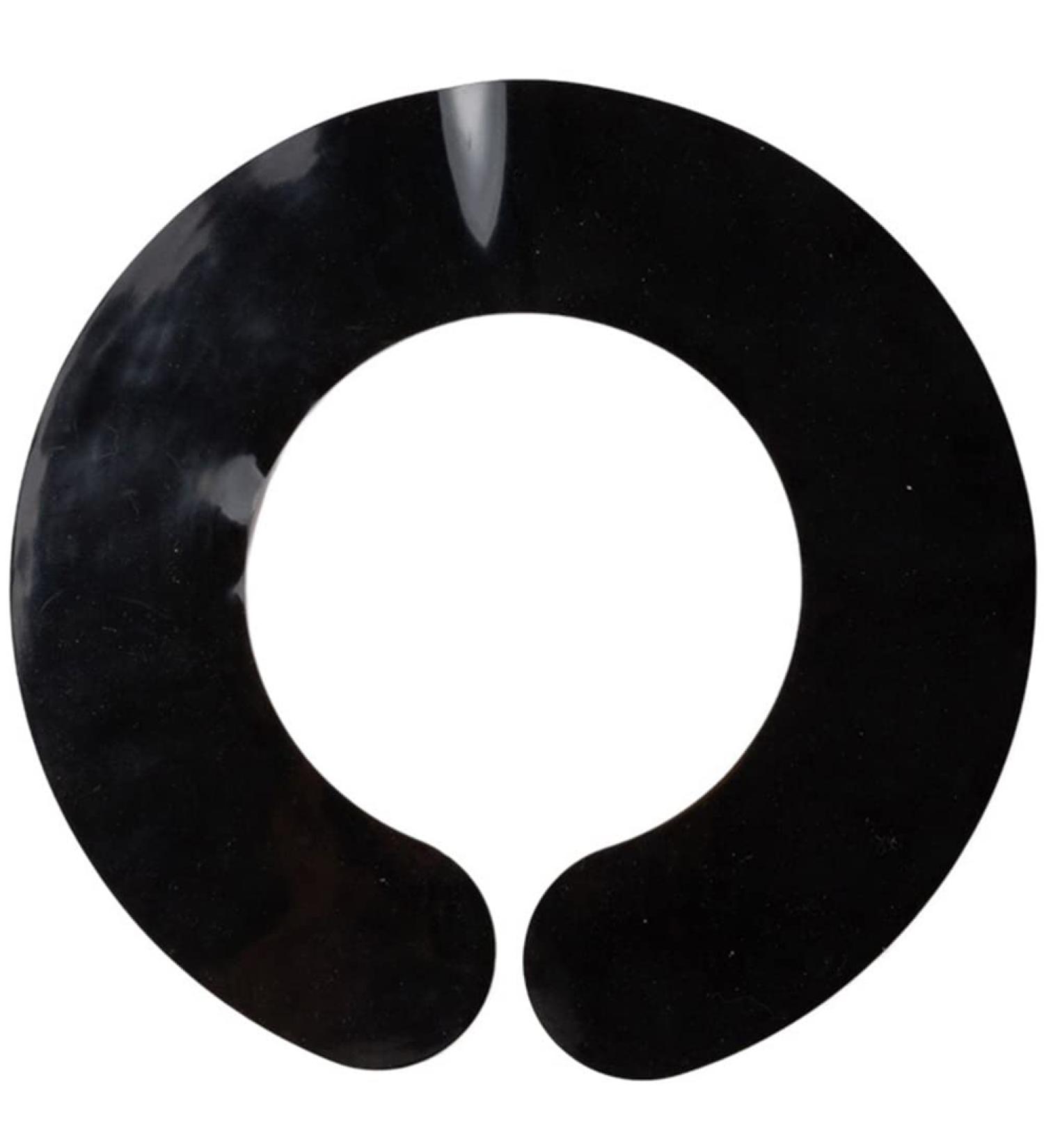 Lurrose Neck Strips Salon Hair Cutting Collar - Silicone Rubber Neck Wrap Guard & Barber Styling Cape for Haircut & Dye - Black Hair Dye Supplies - Buy Online on GoSupps.com
