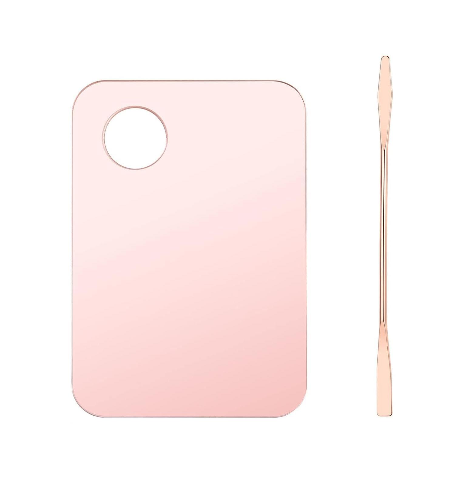 Buy Pink Cosmetic Makeup Palette | Nail Art & DIY Mixing Palette | Beauty Salon Color Cream Display - Buy Online on GoSupps.com