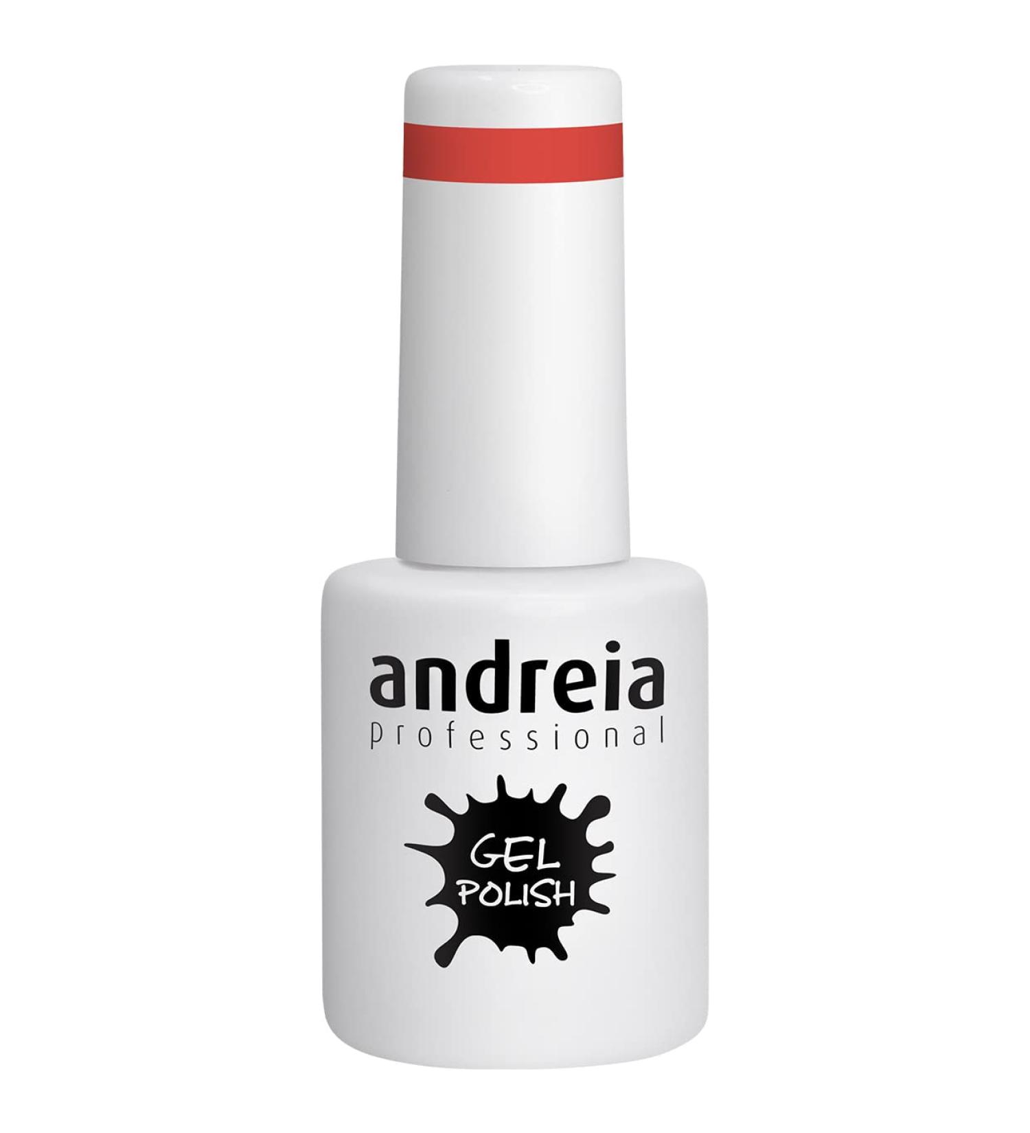 Andreia Professional Semi-Permanent Nail Gel - Color 267 Pink-Red Tones - 10.5ml - UV/LED Lamp - 4 Weeks Durable French Manicure - Intensive Shine - International Shipping - Buy Online on GoSupps.com