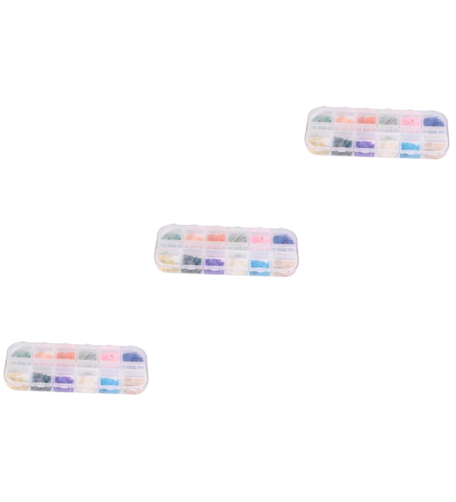 Healeved 3 Boxes Nail Ornament Nail Decorations for Nail Art Rhinestones for Nails Gemstones for Nails Dimonties Gems Nail Crystal Jewelry Nail Diamonds Rhinestones Shell Pieces Manicure - Buy Online on GoSupps.com