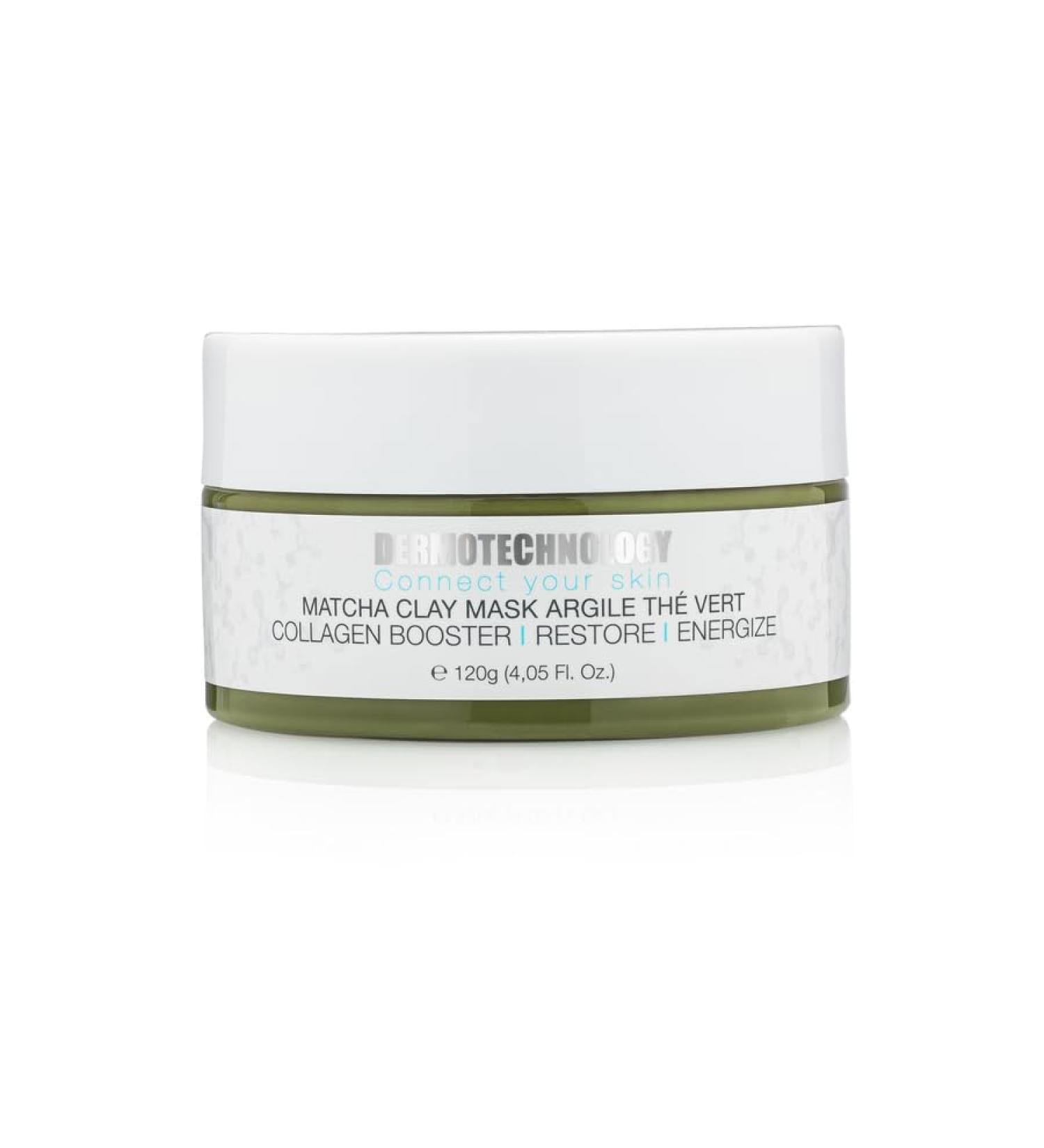 Organic Matcha Clay Mask - Collagen Booster Energize & Restore - 120g | Eco-Friendly Plant-Based Skincare - Buy Online on GoSupps.com