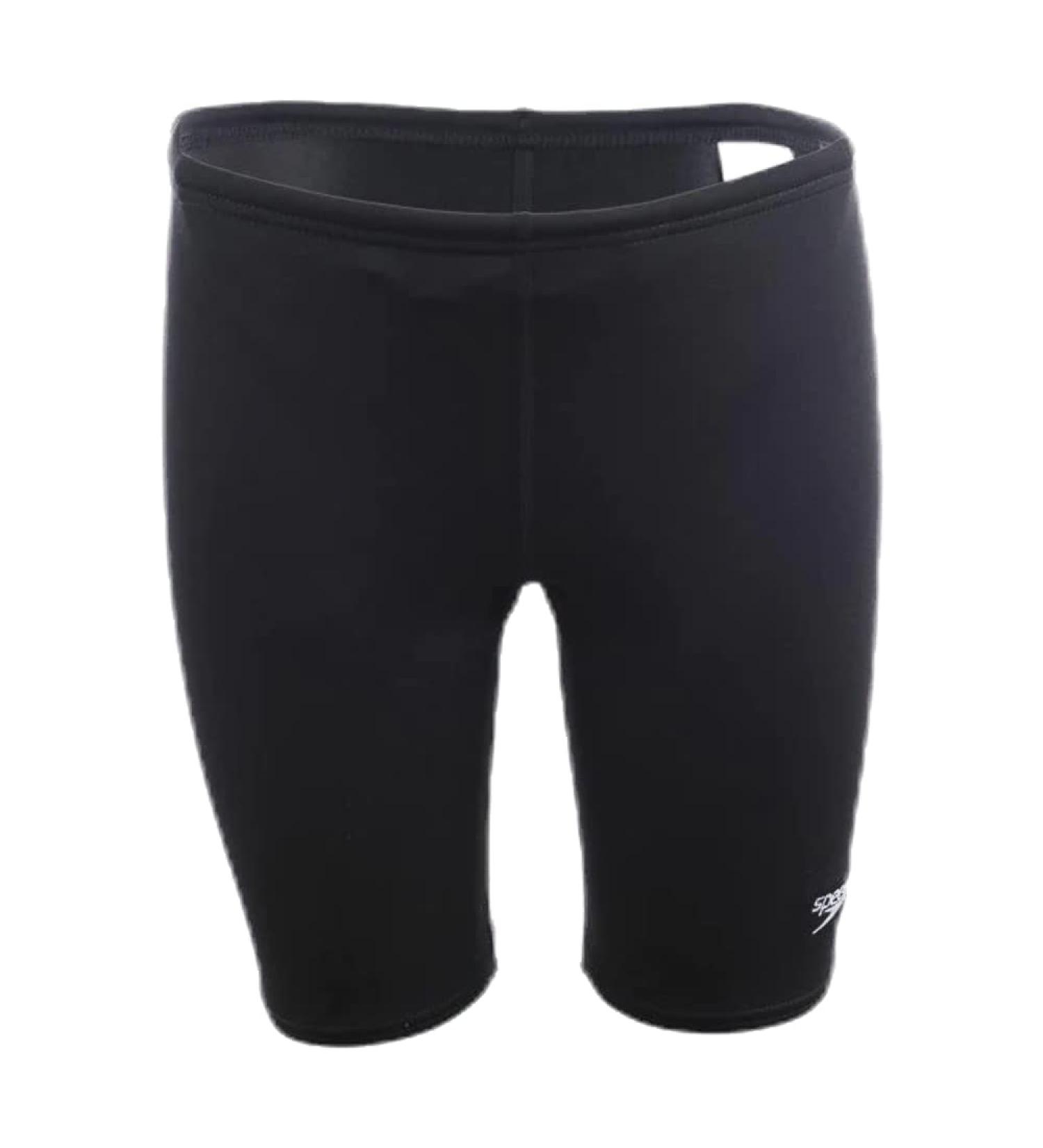 Speedo Endurance+ Jammer Swim Shorts for Boys 13-14 Years | Durable Black Swimwear for Competitive Swimmers - Buy Online on GoSupps.com