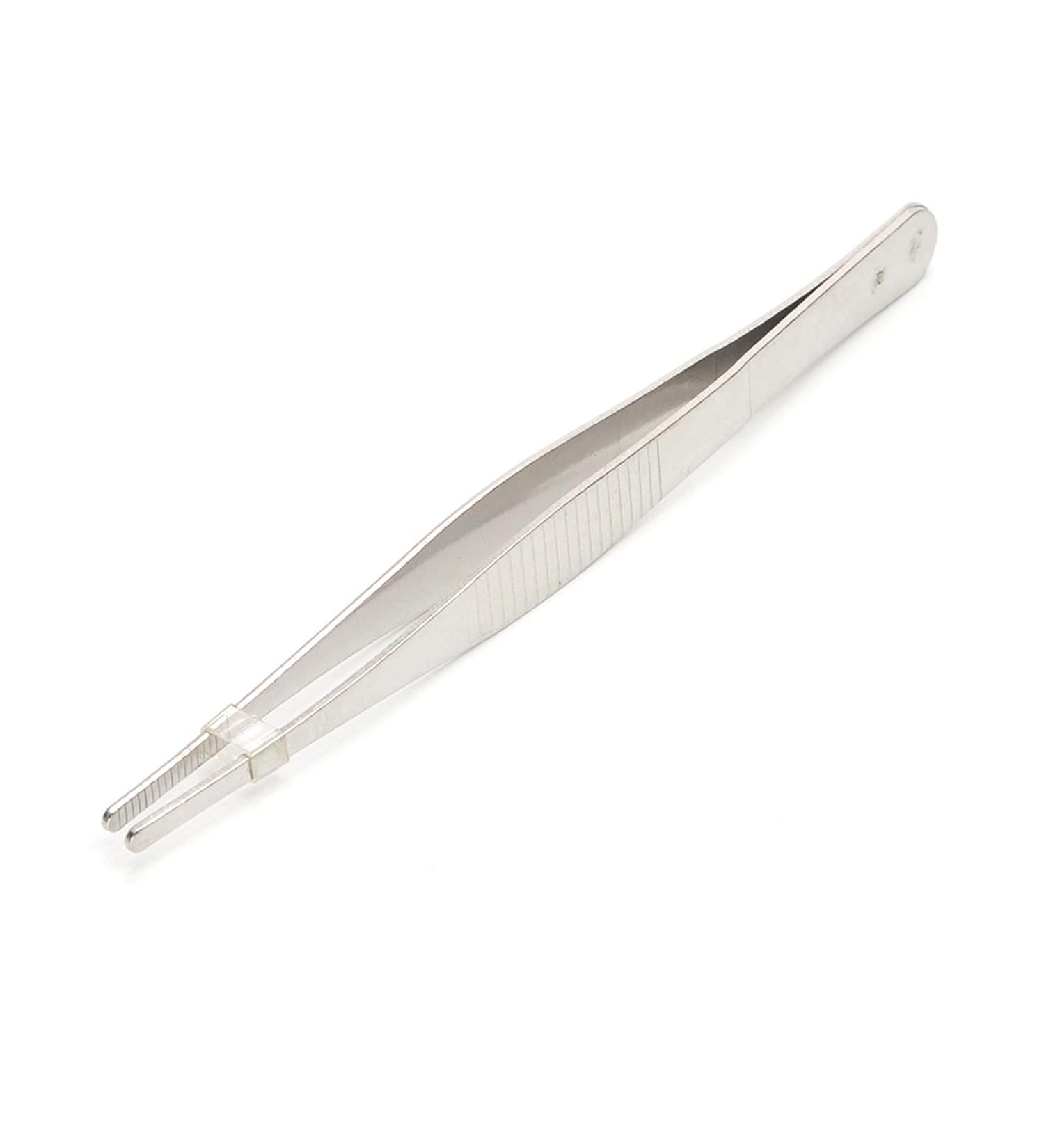 Hegebeck Stainless Steel Tweezers Straight Multi Purpose Tweezer Tweezers Hand Tool for Plants Splinter Facial Ingrown Hairs Remover with Round Tip 16cm 4pcs - Buy Online on GoSupps.com