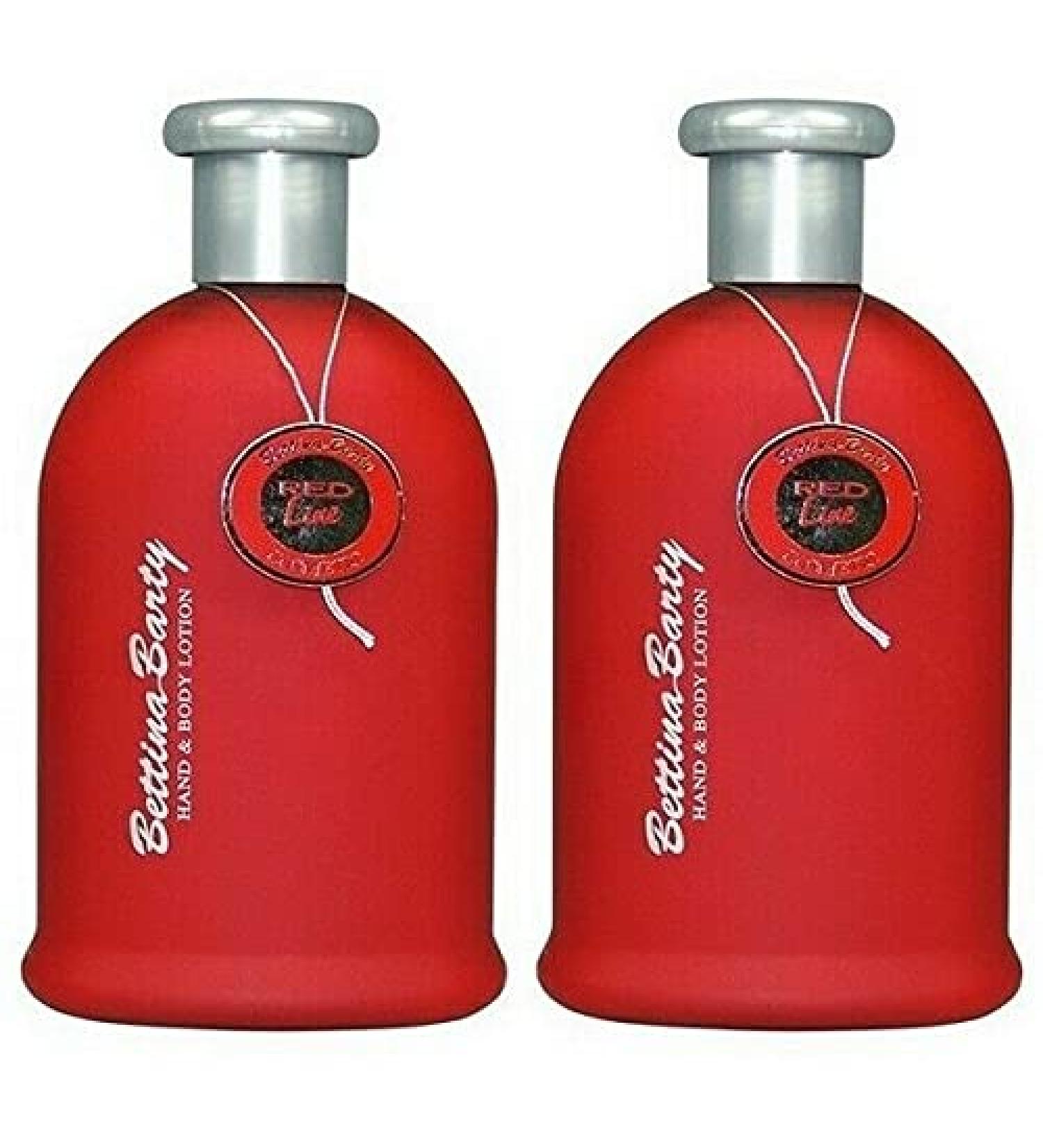 Bettina Barty Red Line Hand & Body Lotion 2 x 500ml