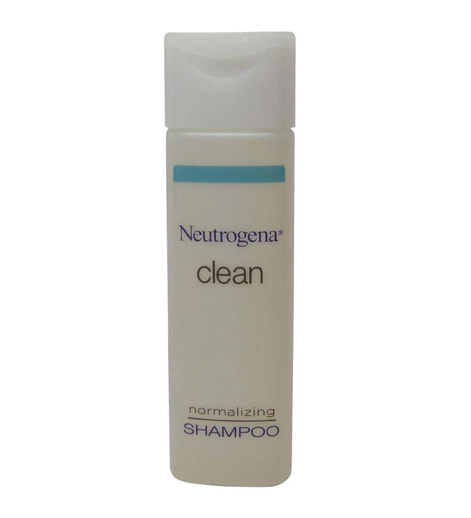 Neutrogena Clean Normalizing Shampoo 0.8 oz Lot of 24 - Total of 19.2oz