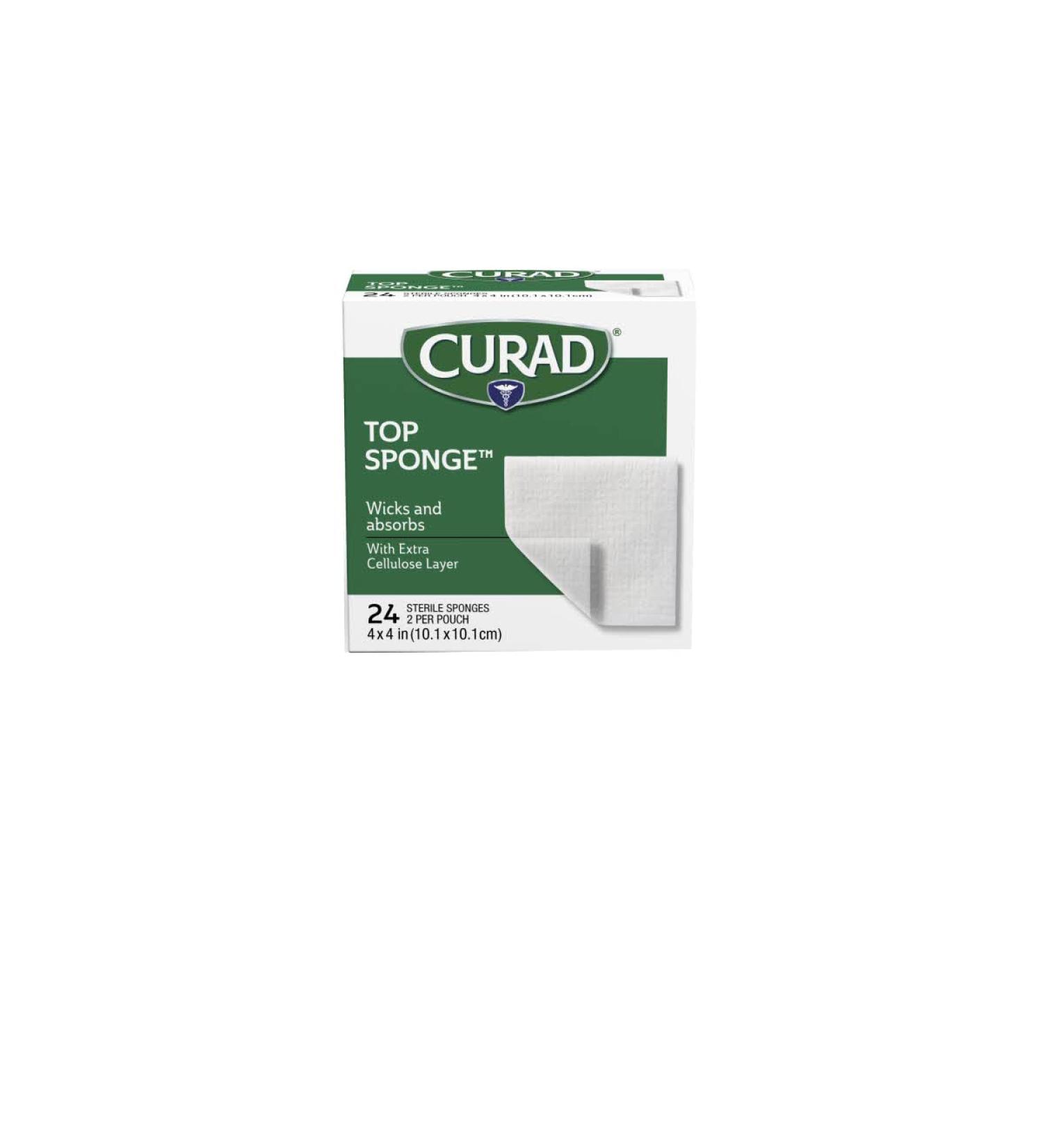 Cuard Post-Op Top Sponge Gauze Pads 4x4 Inch - Sterile and Absorbent - Buy Online on GoSupps.com