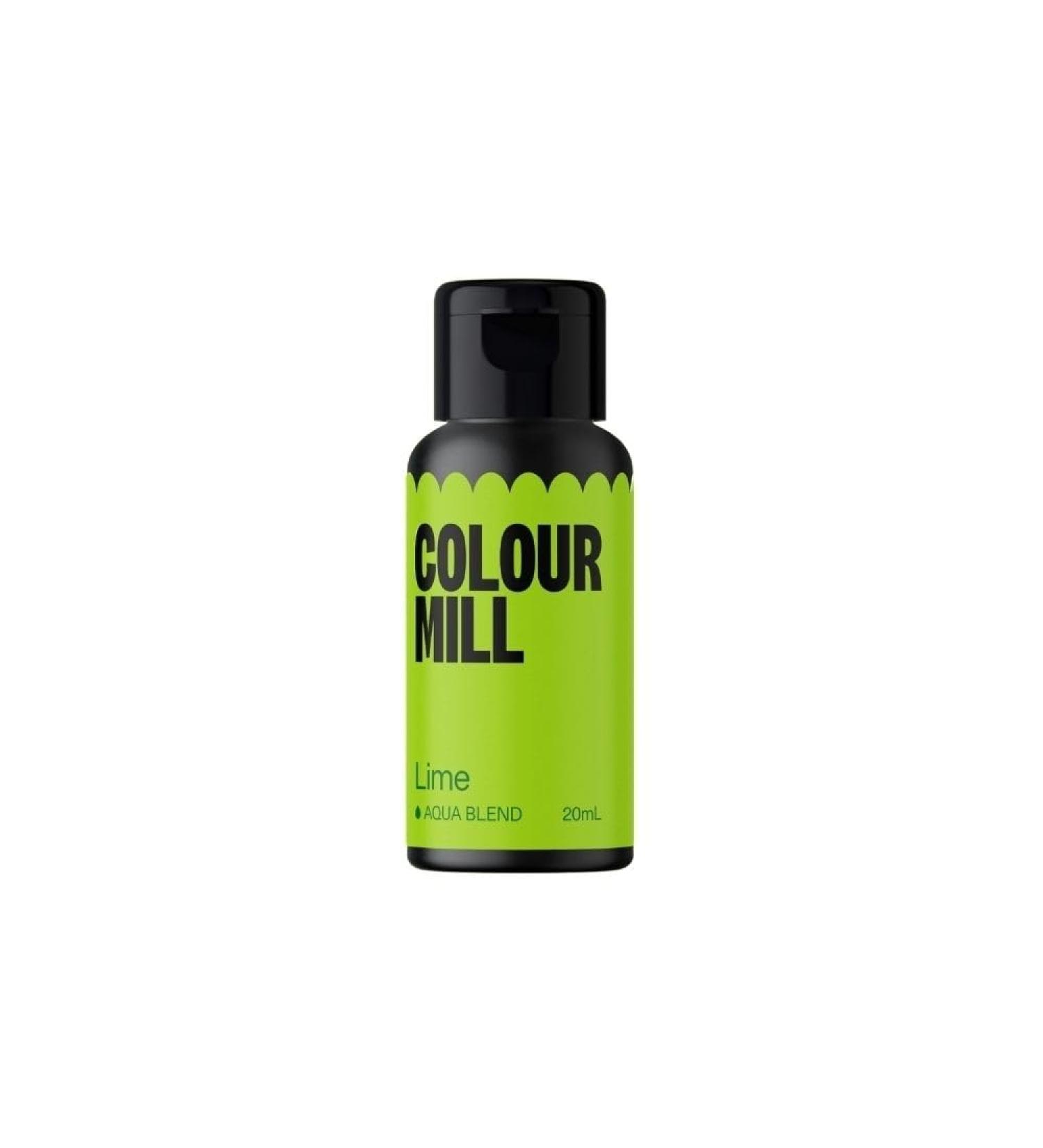 Colour Mill Aqua Blend Lime 20 ml - Buy Online on GoSupps.com
